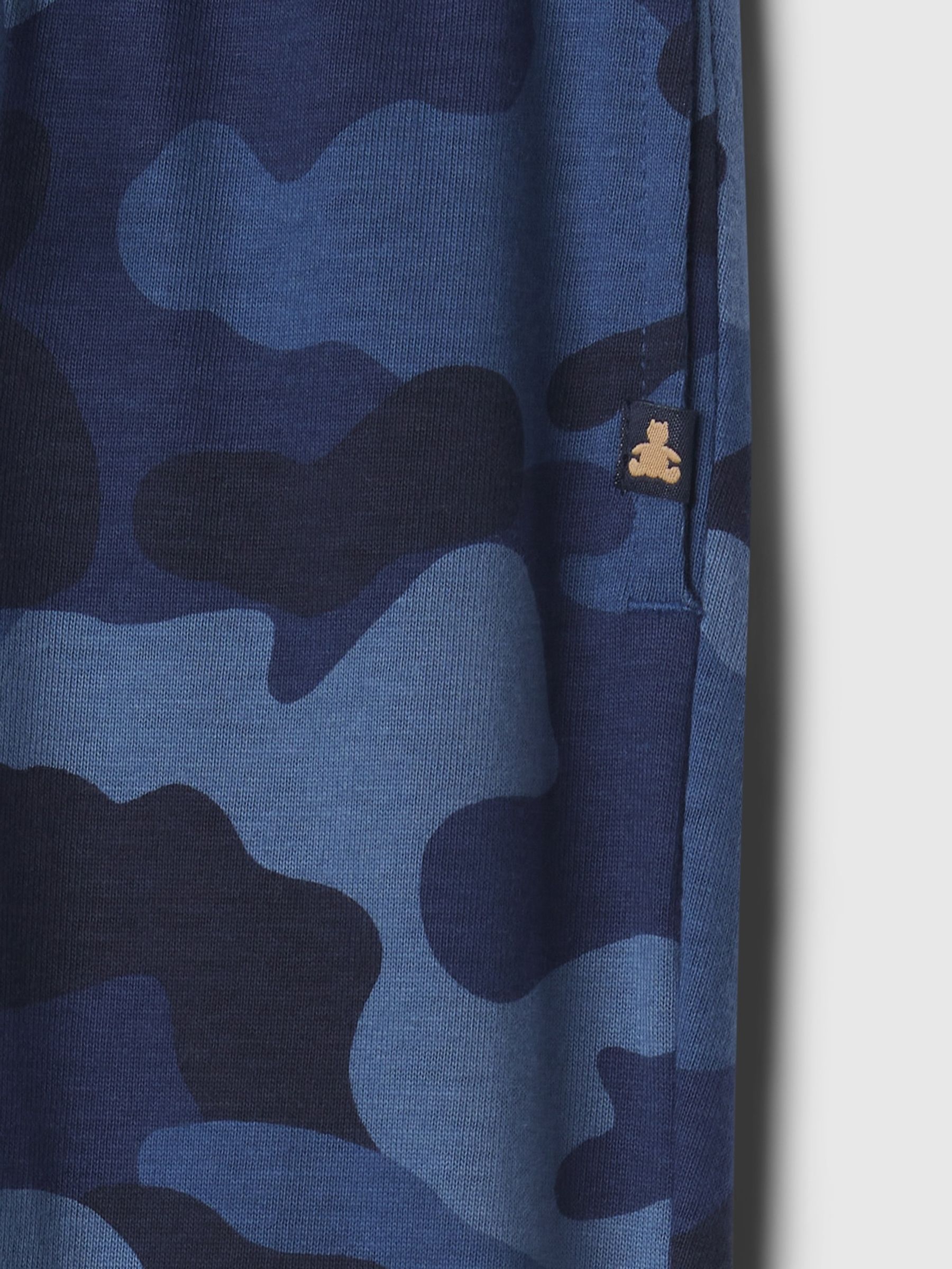 Blue Camoflauge Brannan Bear Pull On Joggers (Newborn-5yrs) - Image 3 of 4