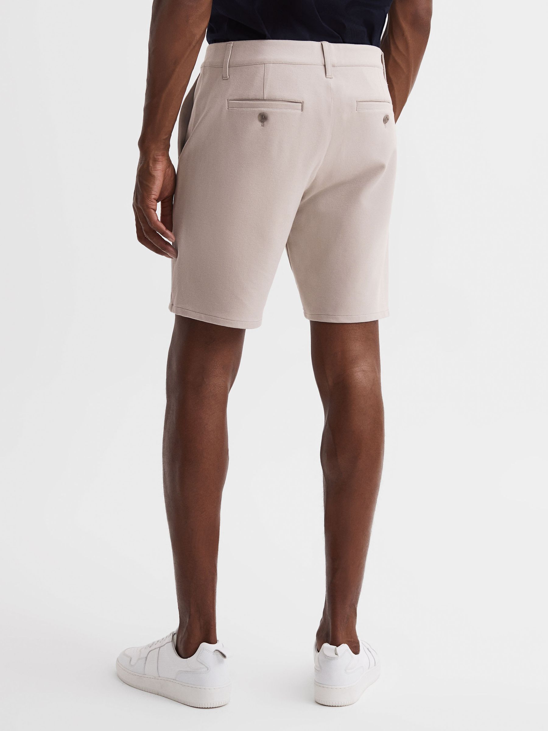 Paige Chino Shorts in Oyster - Image 5 of 6