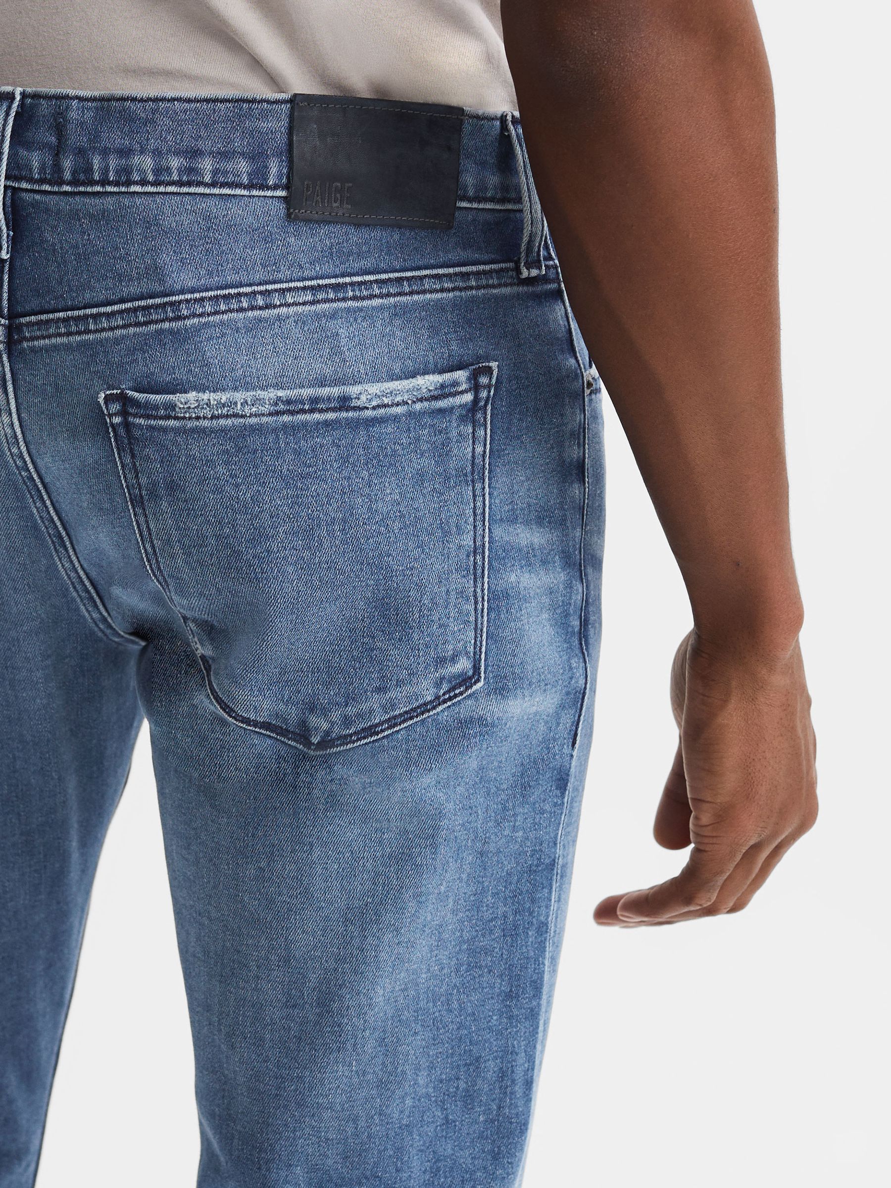 Paige High Stretch Slim Fit Jeans in Mayfield - Image 6 of 7