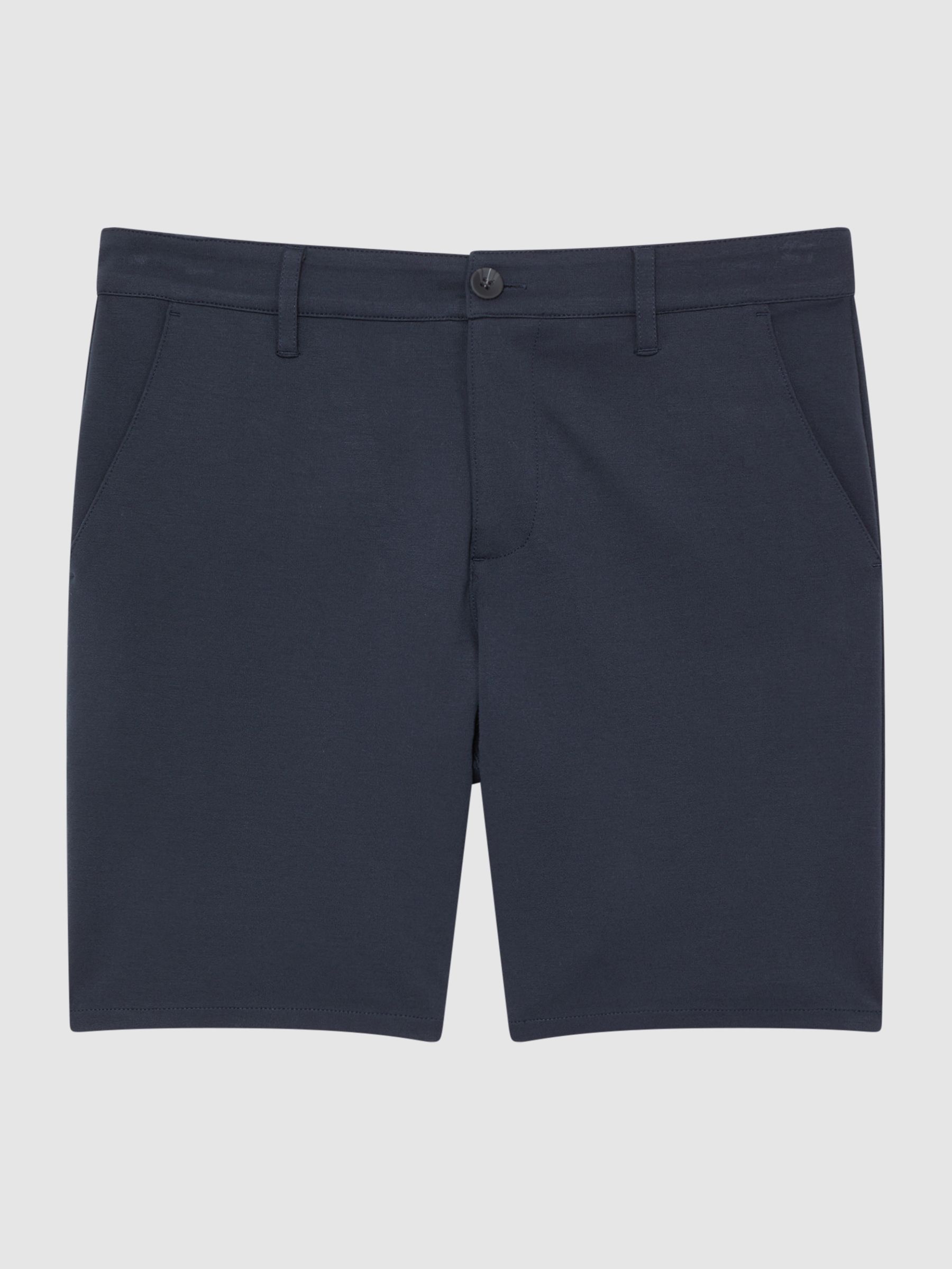Paige Chino Shorts in Deep Anchor - Image 2 of 6