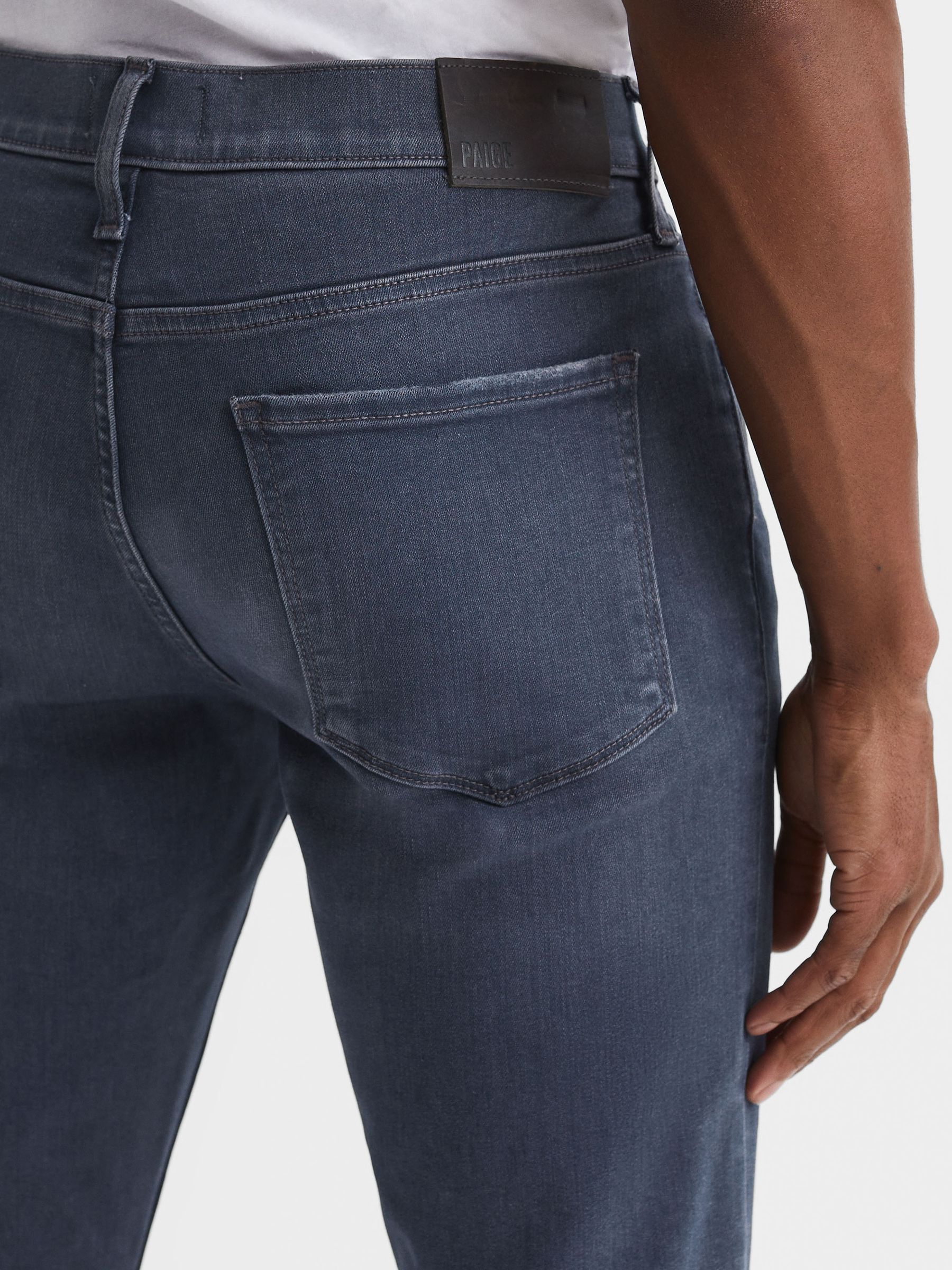 Paige High Stretch Slim Fit Jeans in Conwell - Image 4 of 7