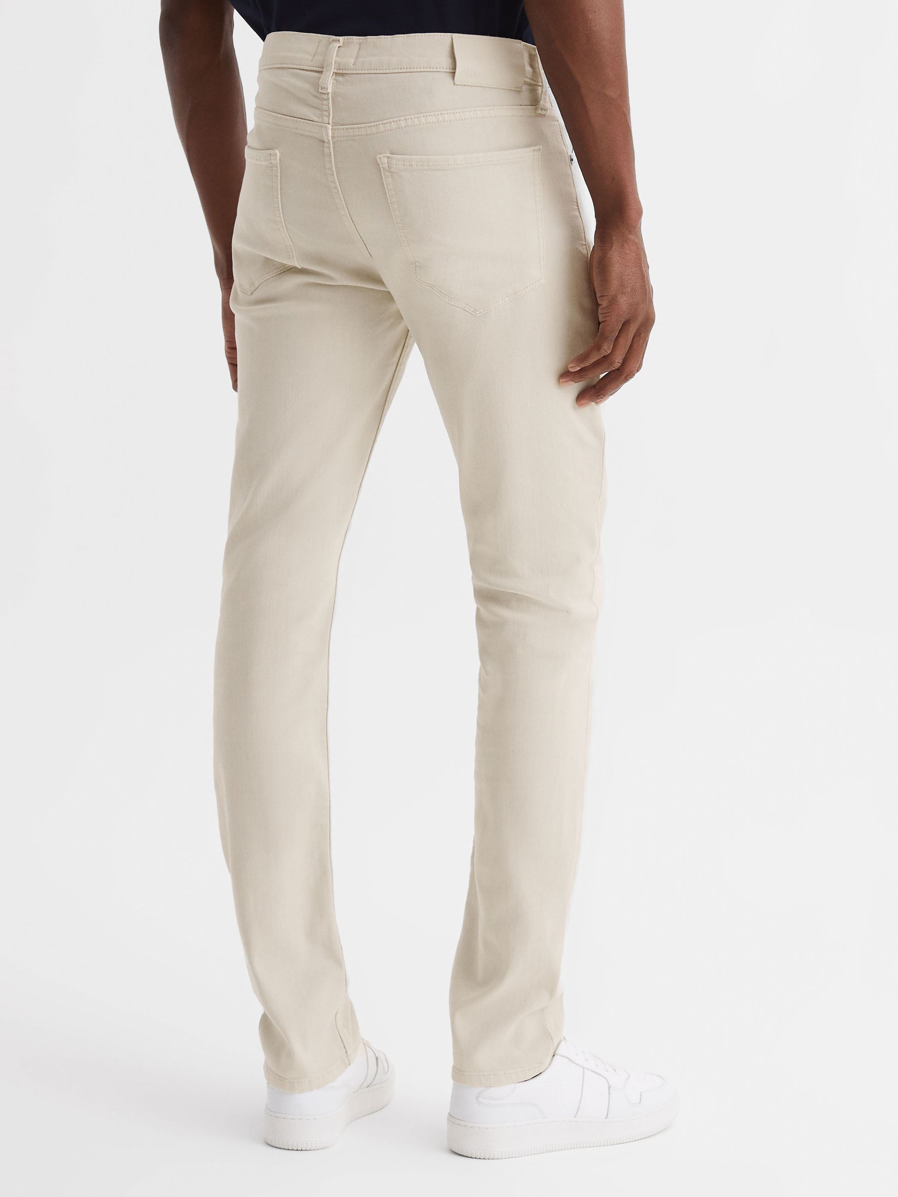 Paige High Stretch Jeans in Vintage Biscotti - Image 5 of 7
