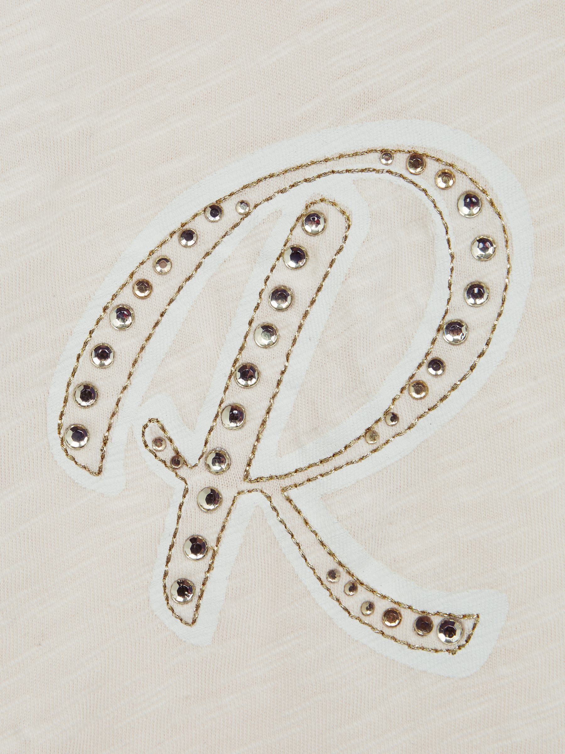 9-12 yrs Embellished T-Shirt in Off White - Image 6 of 6