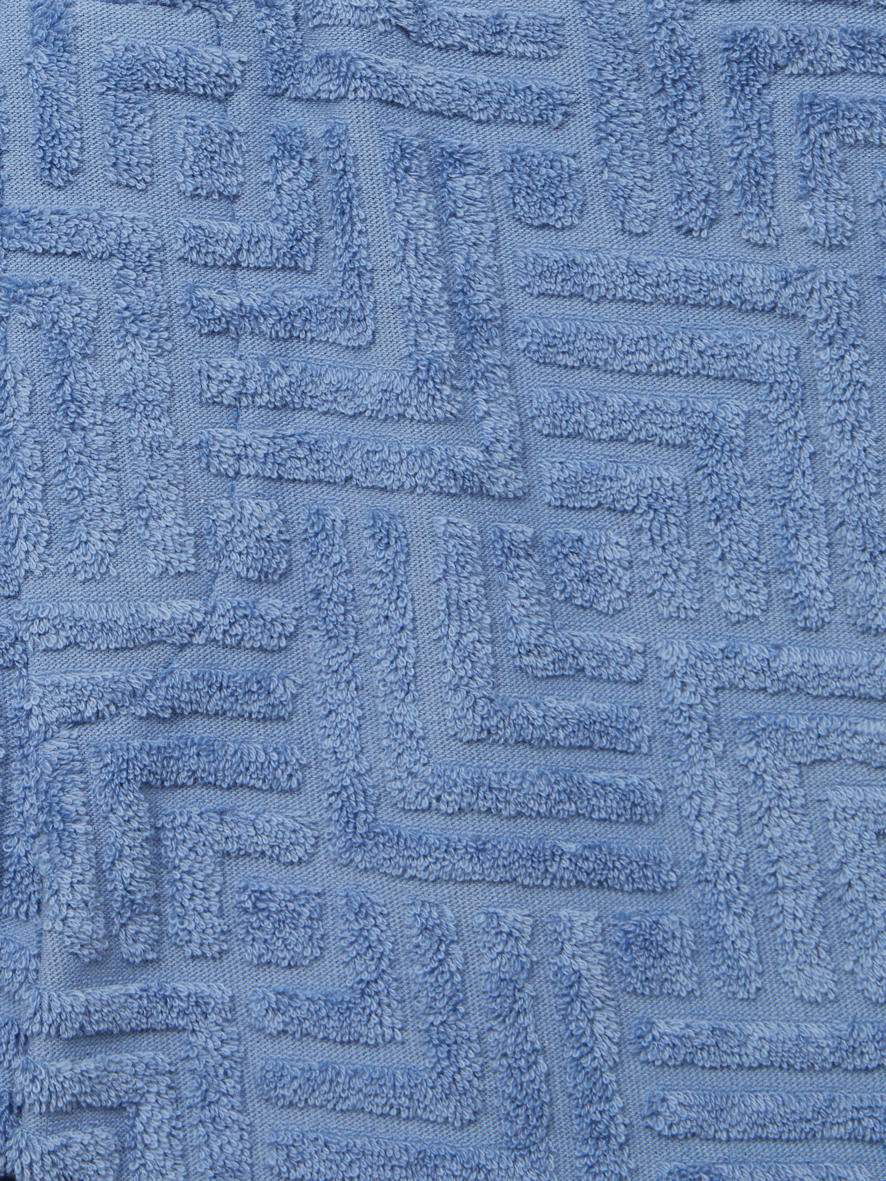 Senior Terry Towelling Shorts in Airforce Blue - Image 6 of 6