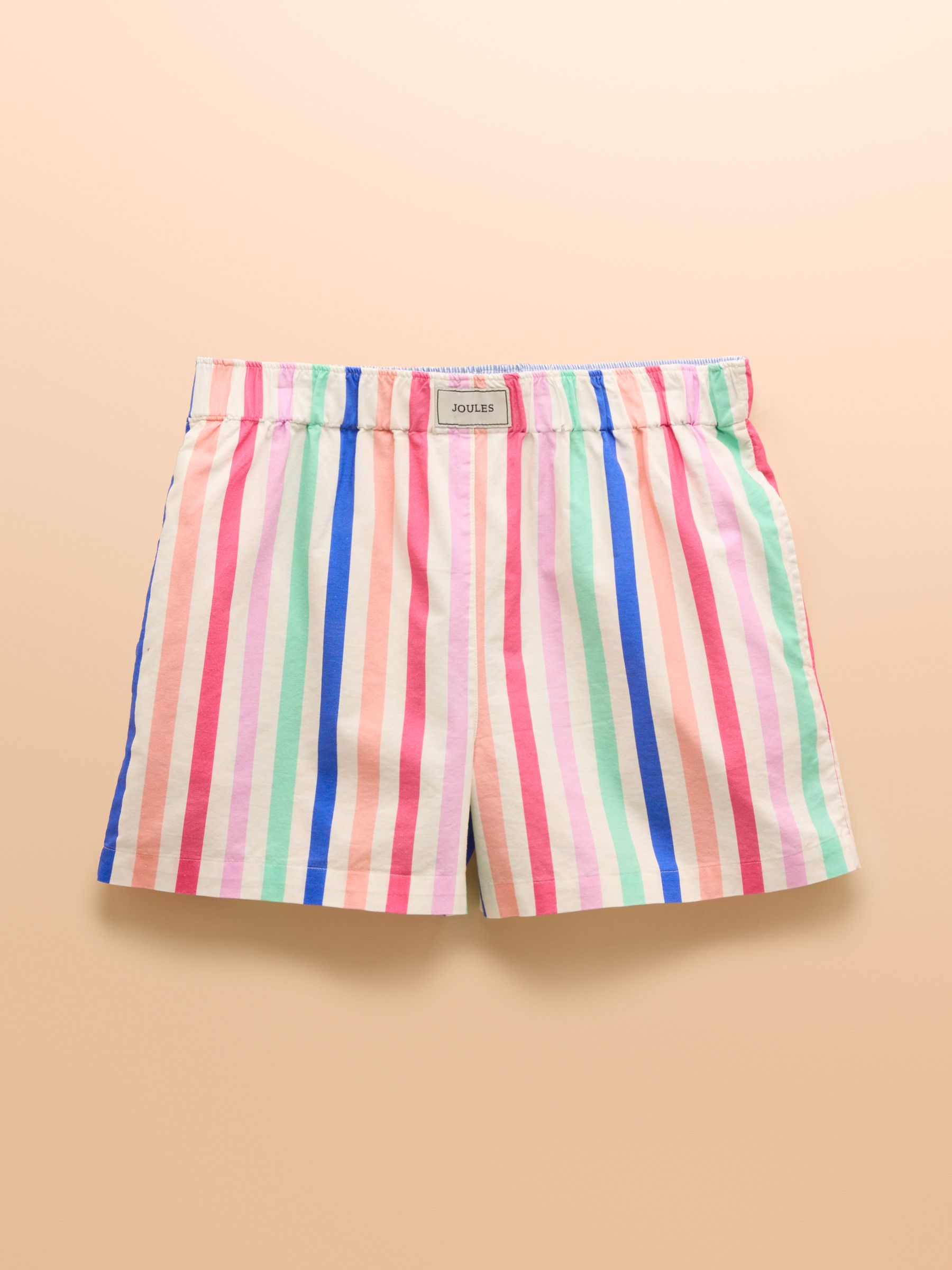 Amara Multi Stripe Pull-On Cotton Shorts - Image 12 of 12