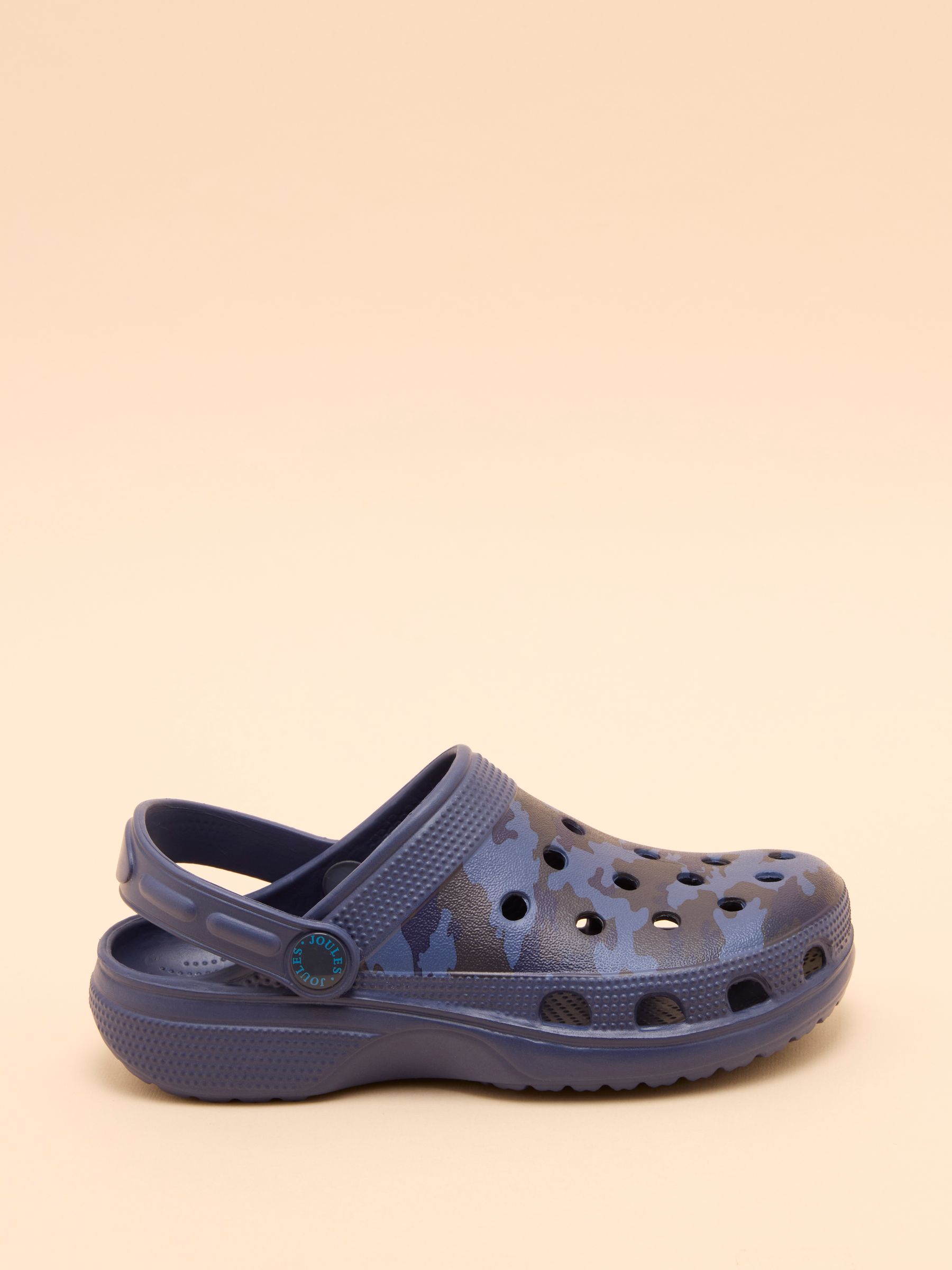 Kids' Poole Navy Camo Slip-On Clogs - Image 1 of 7 Kids' Poole Navy Camo Slip-On Clogs - Image 1 of 7