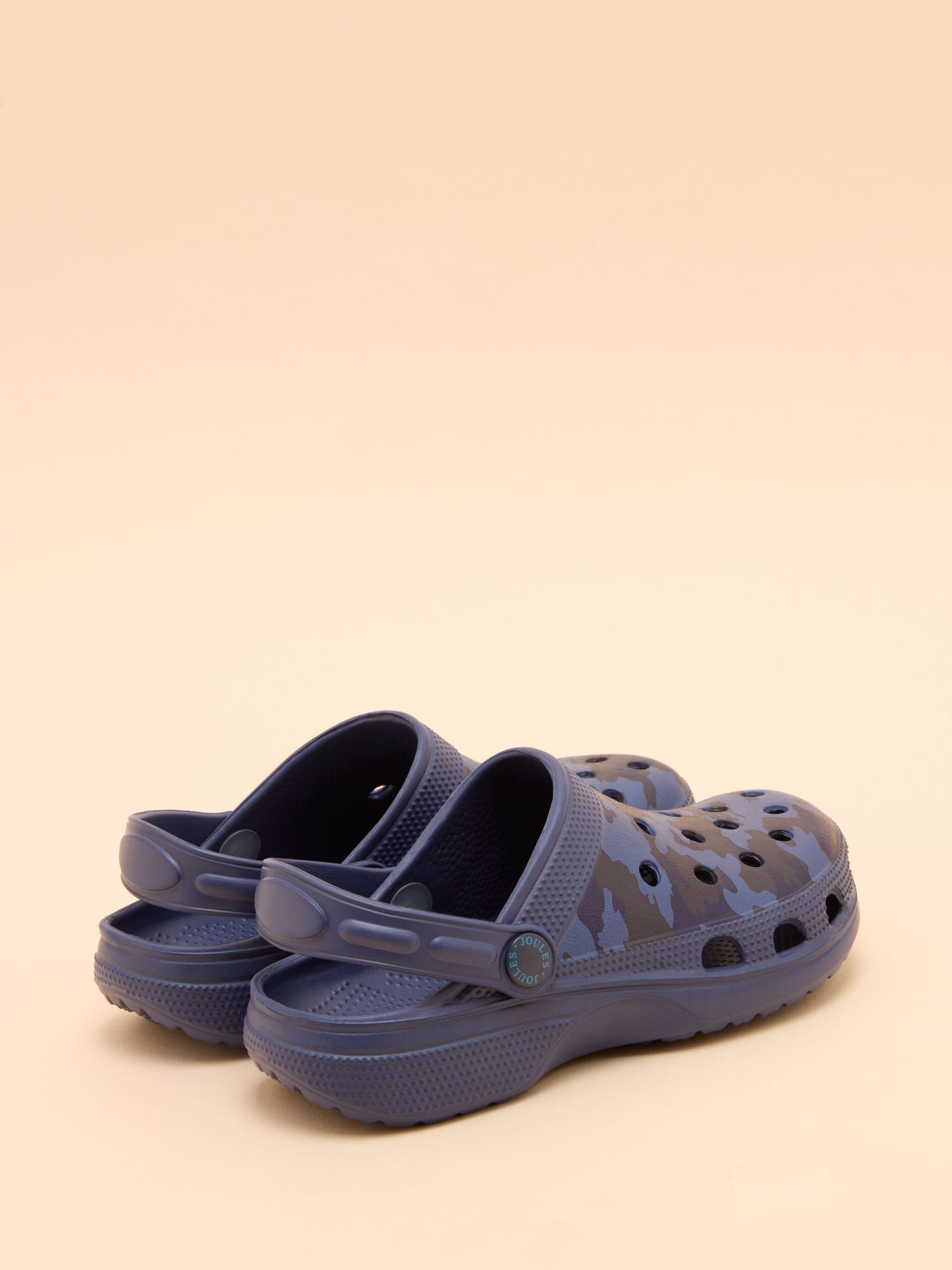 Kids' Poole Navy Camo Slip-On Clogs - Image 3 of 7