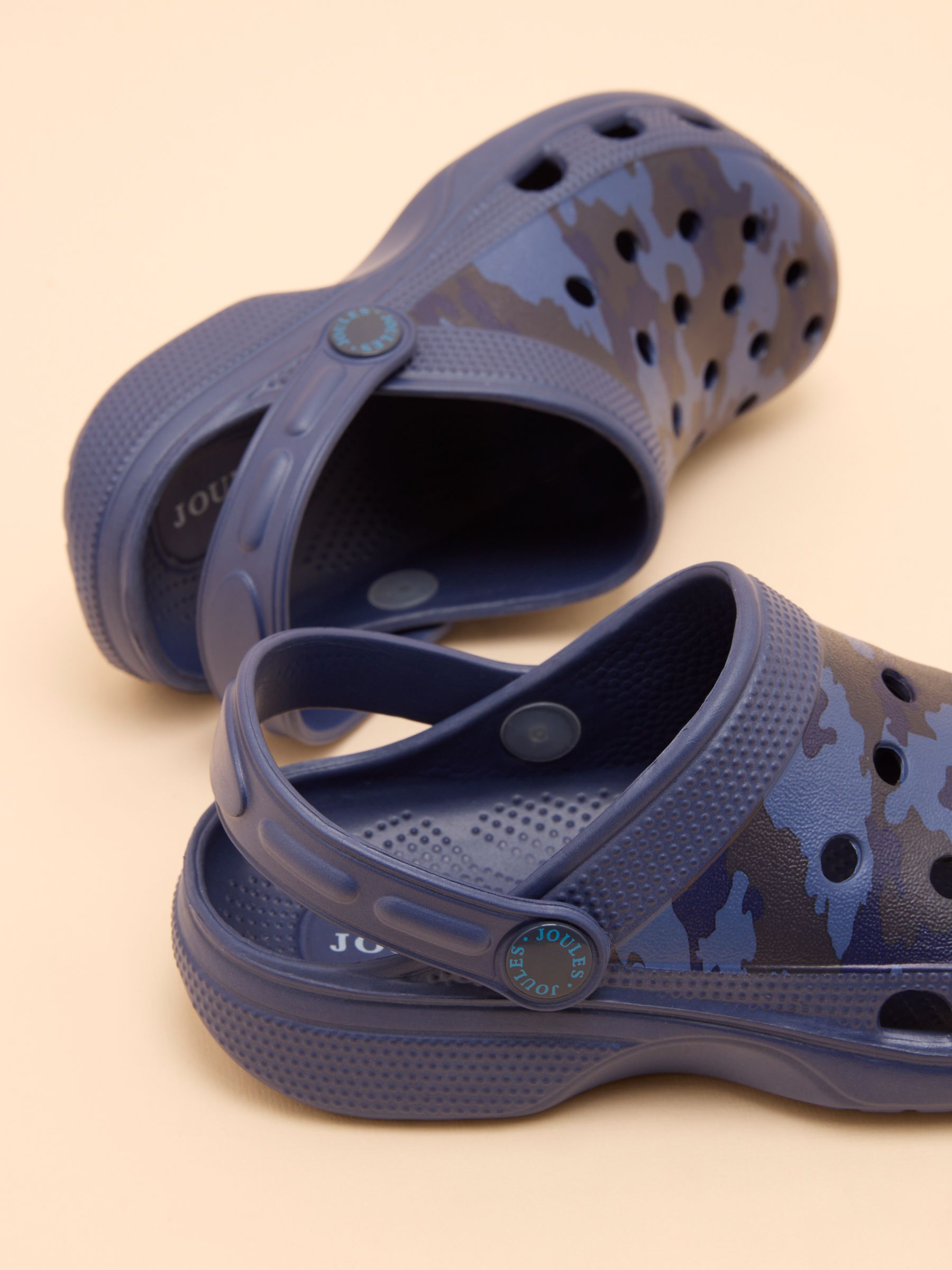 Kids' Poole Navy Camo Slip-On Clogs - Image 5 of 5 Kids' Poole Navy Camo Slip-On Clogs - Image 5 of 5