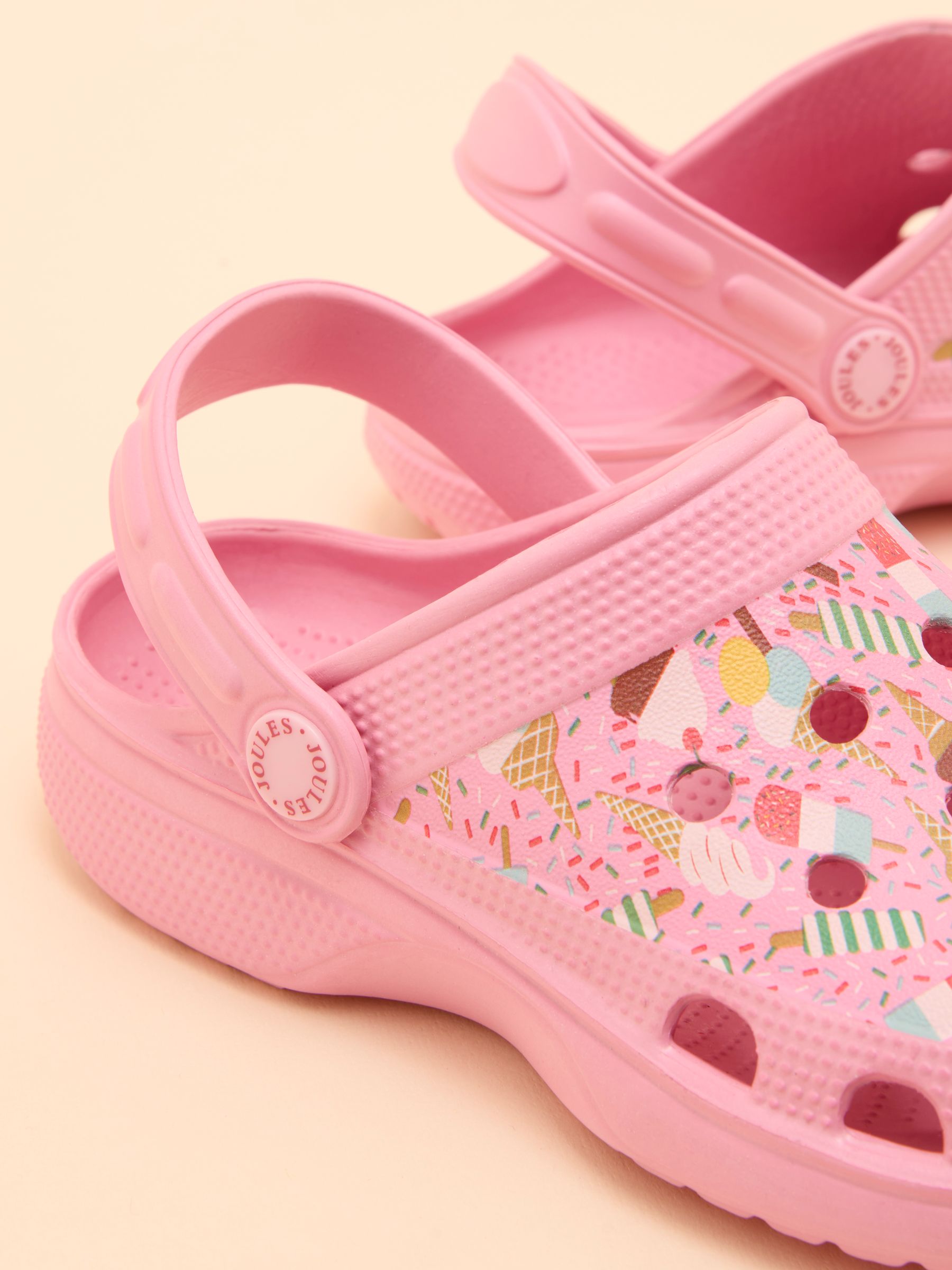 Kids' Poole Pink Ice Creams Slip On Clogs - Image 5 of 5