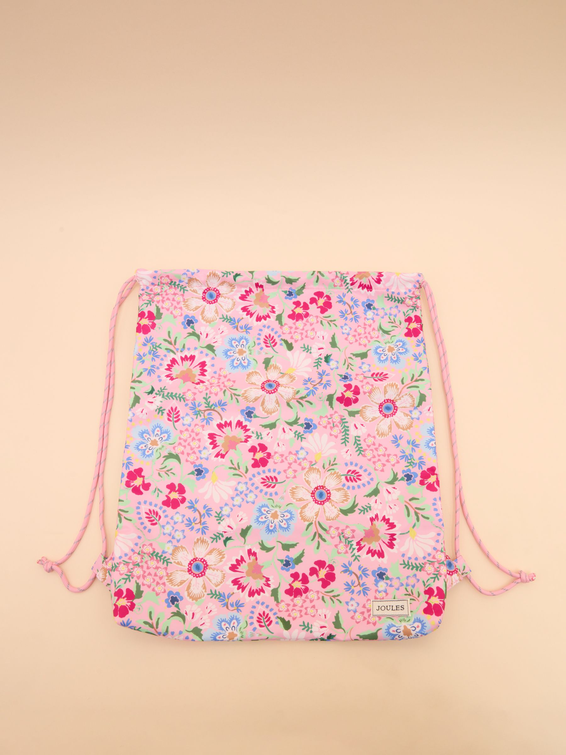Adventurer Pink Floral Drawstring Bag - Image 1 of 3