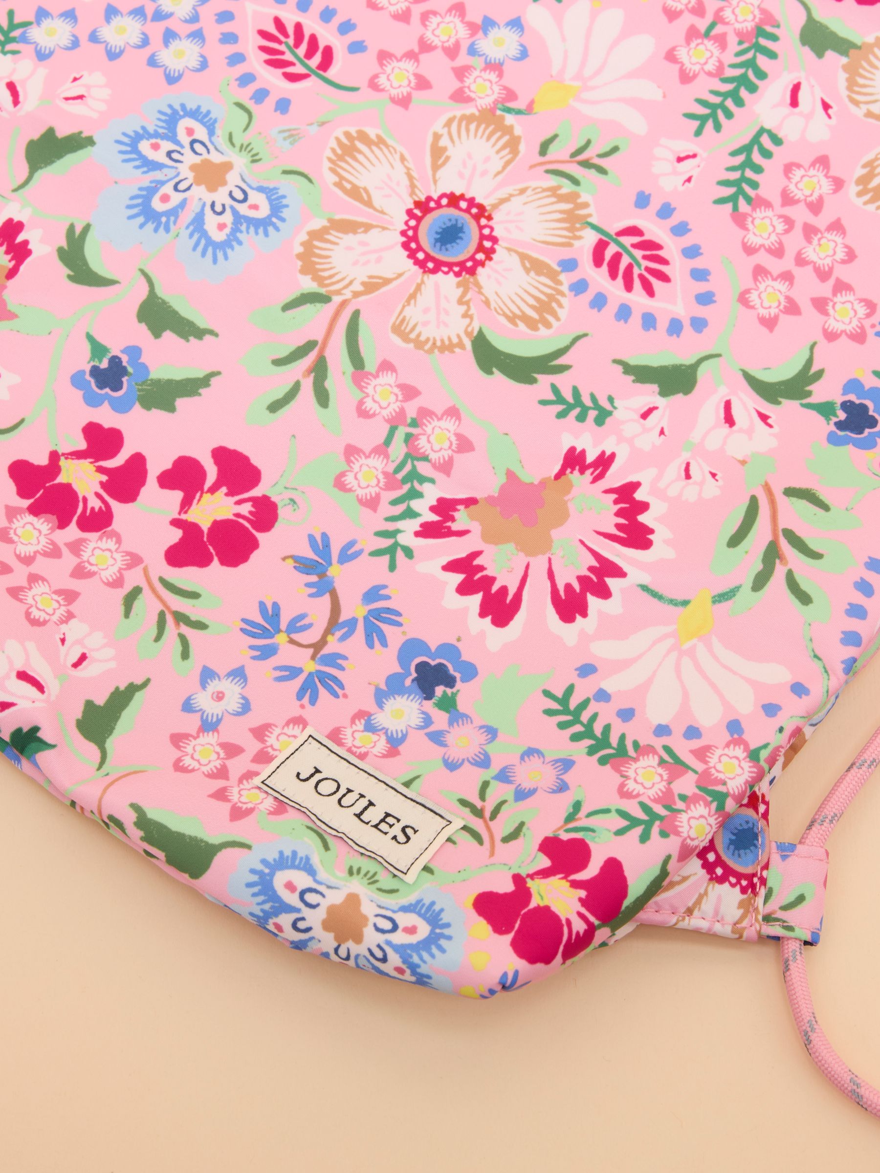 Adventurer Pink Floral Drawstring Bag - Image 3 of 3