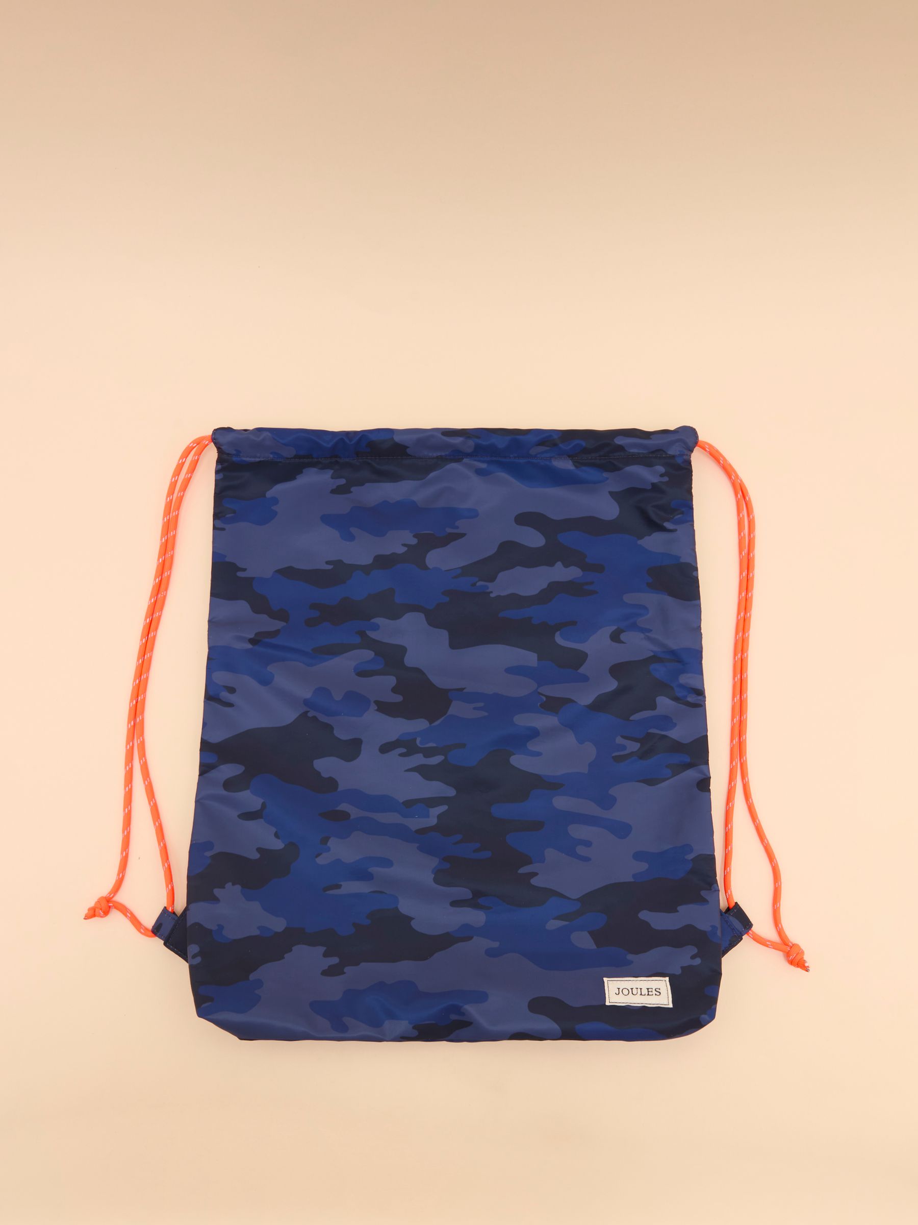 Kids' Adventurer Navy Camo Drawstring Bag - Image 1 of 3