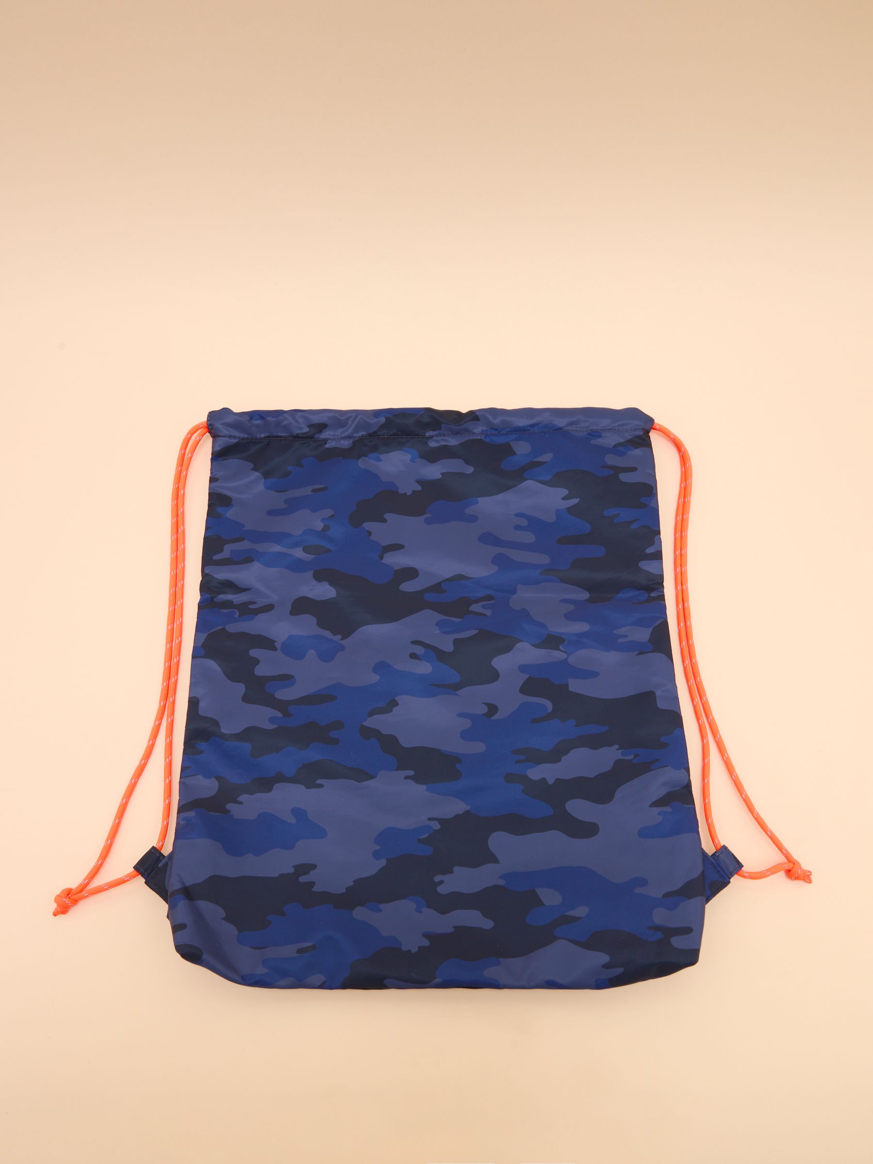 Kids' Adventurer Navy Camo Drawstring Bag - Image 2 of 3