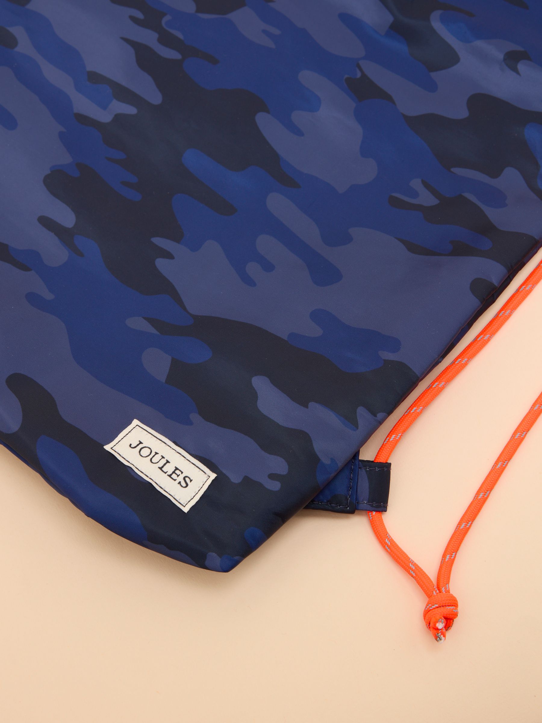 Kids' Adventurer Navy Camo Drawstring Bag - Image 3 of 3