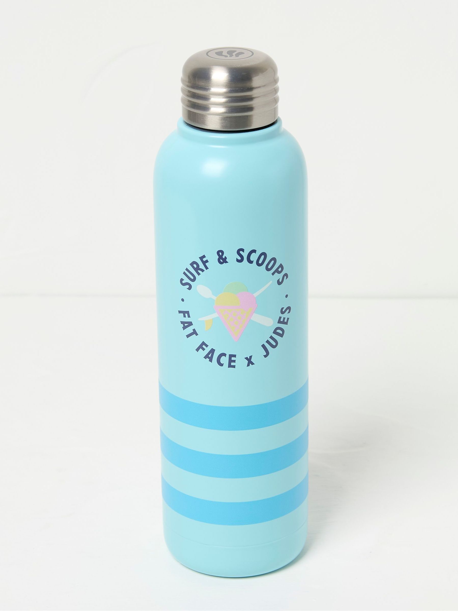 Judes Blue Surf And Scoops Water Bottle - Image 1 of 2 Judes Blue Surf And Scoops Water Bottle - Image 1 of 2