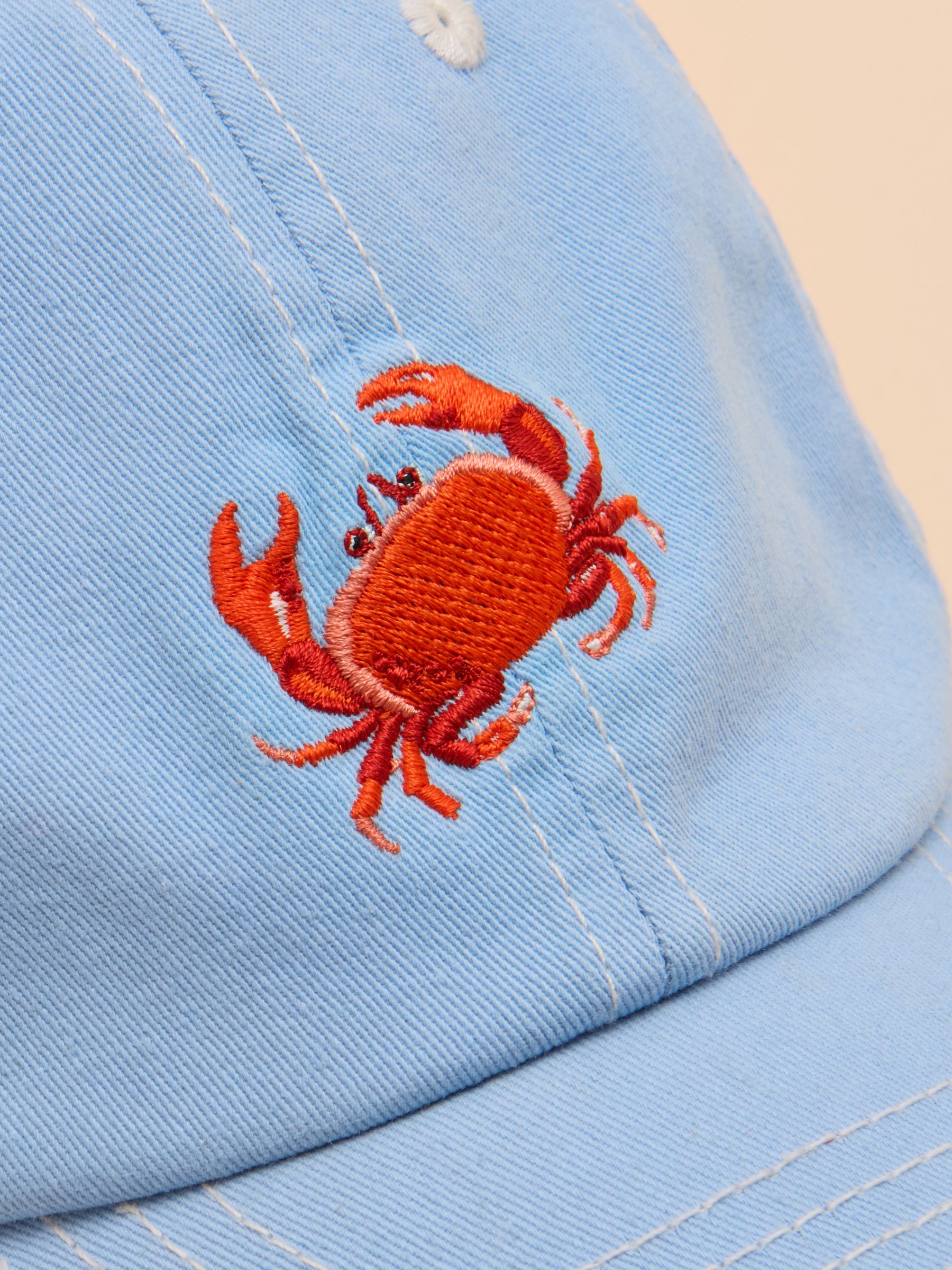 Kids' Daley Blue Crab Cotton Baseball Cap - Image 6 of 7