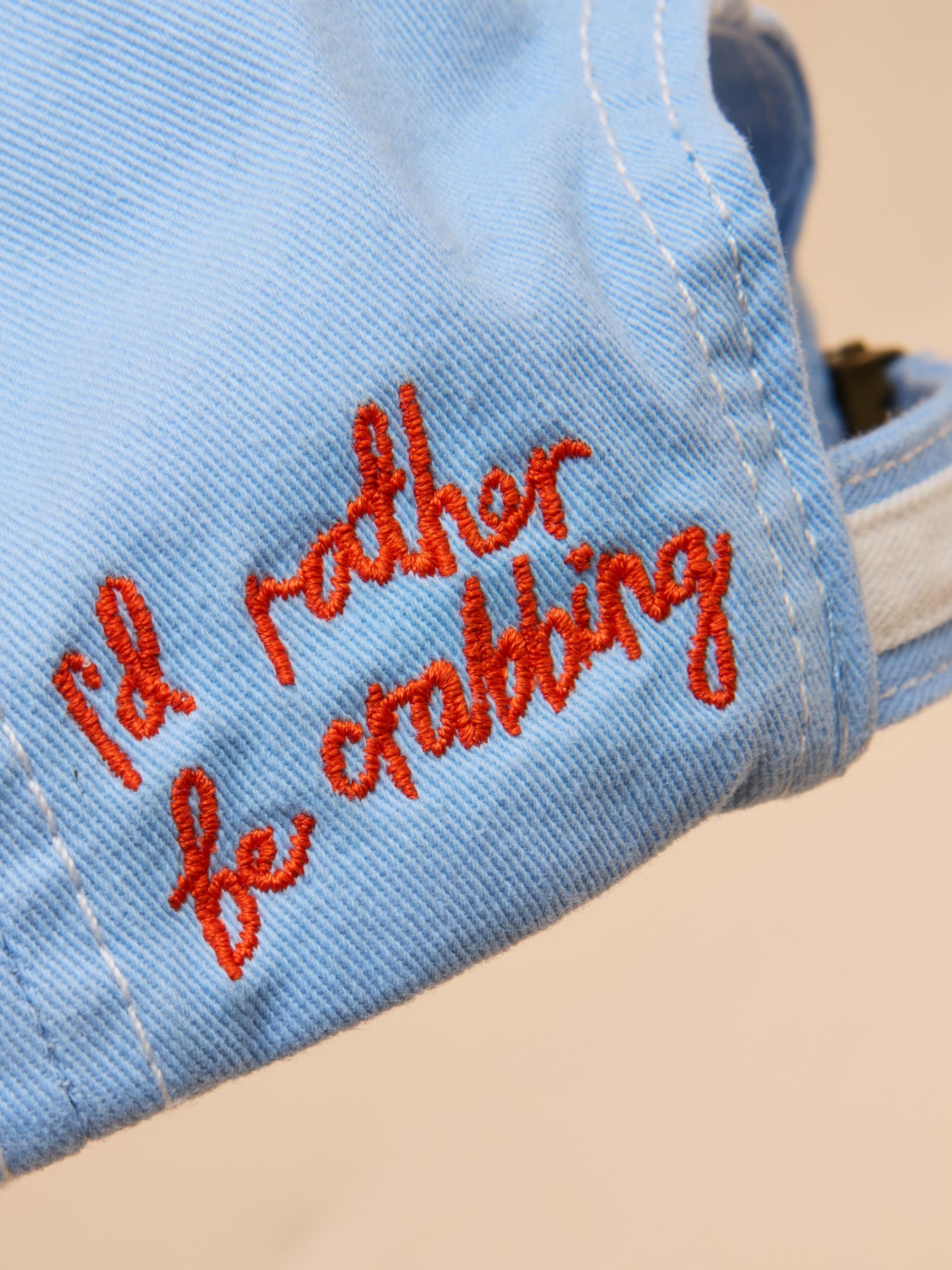 Kids' Daley Blue Crab Cotton Baseball Cap - Image 7 of 7