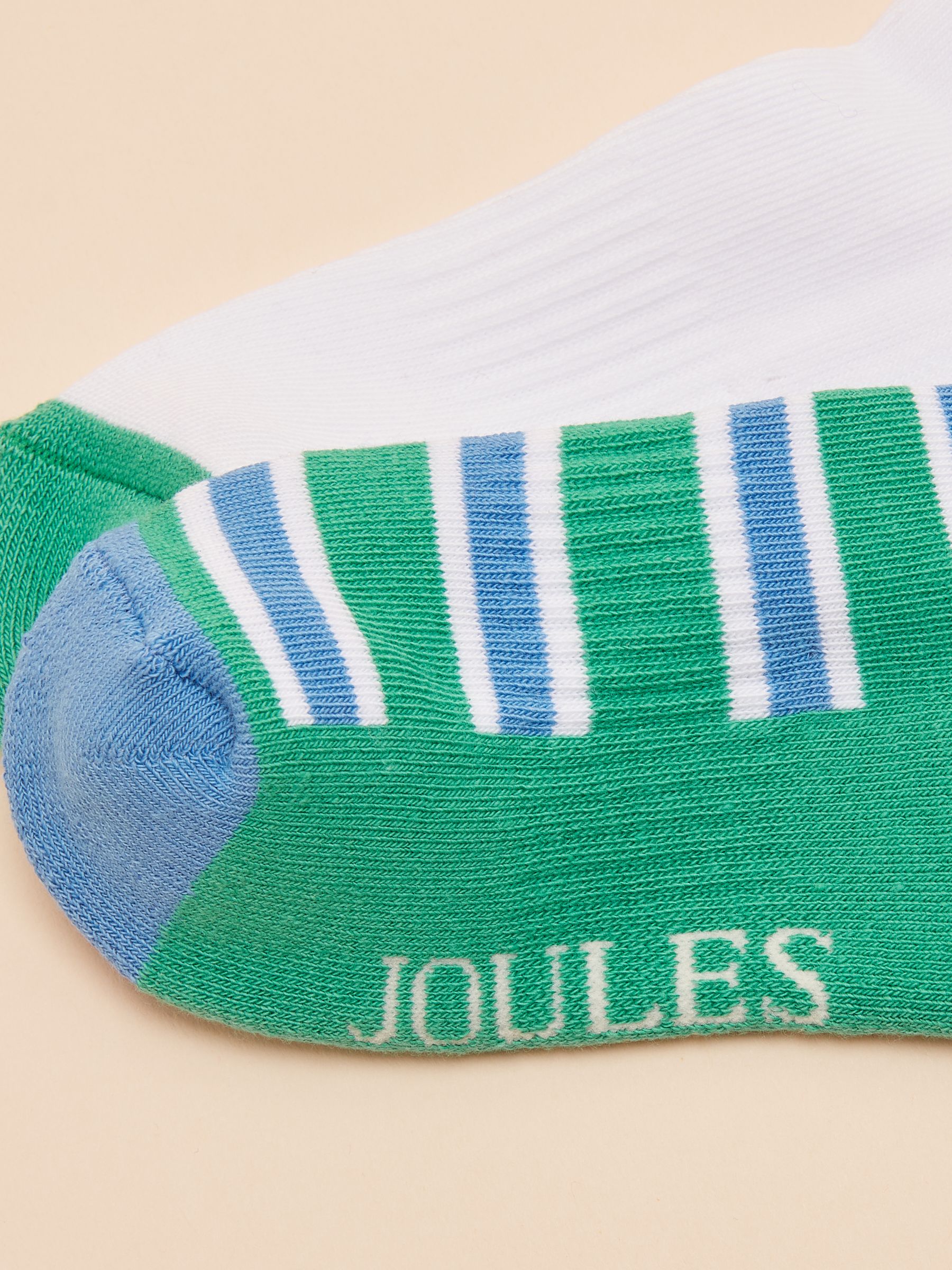 Kids' Volley Green & Blue Pack of Two Tennis Socks - Image 4 of 4