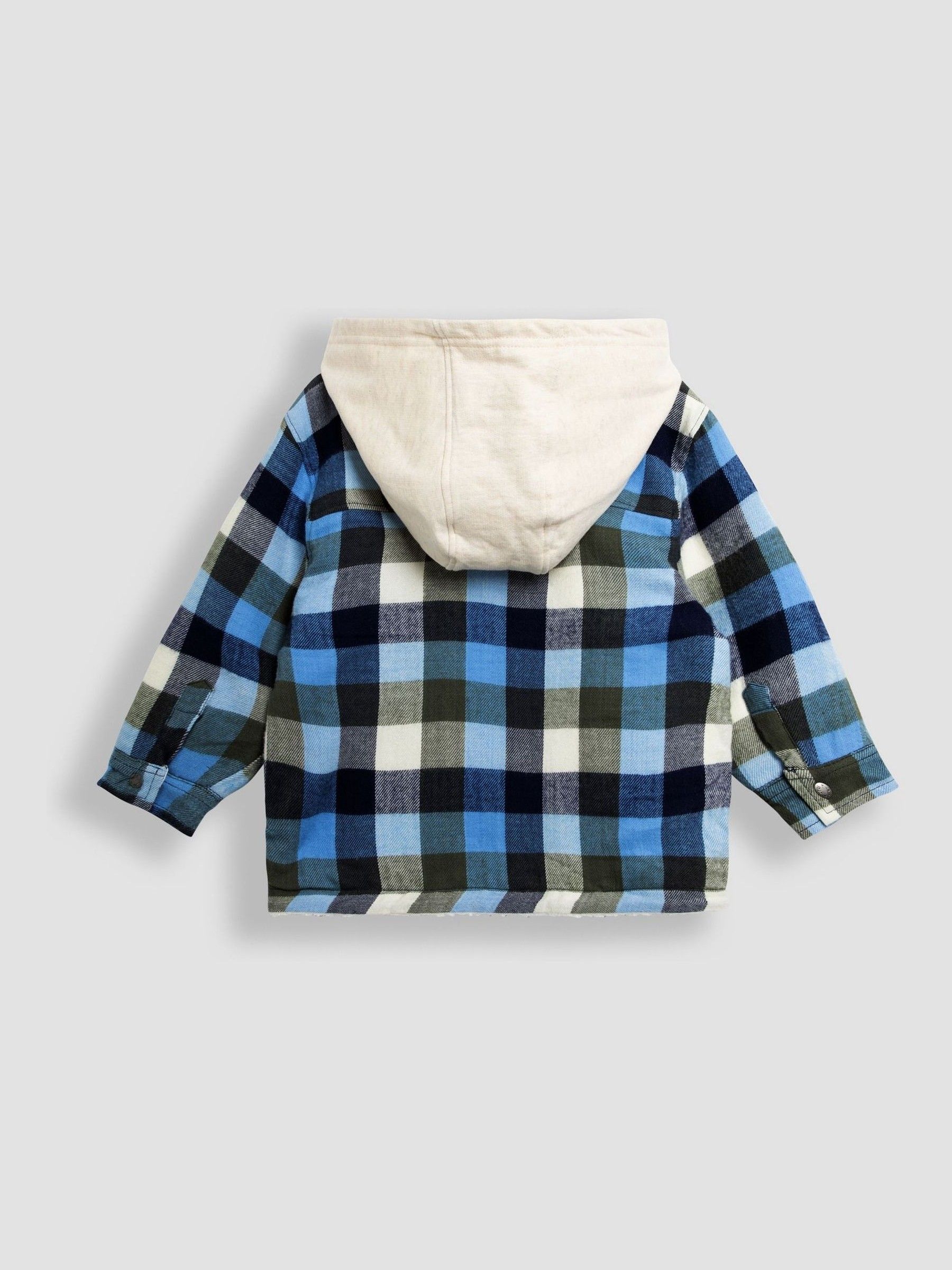 Natural The Gruffalo Check Hooded Shacket - Image 2 of 7
