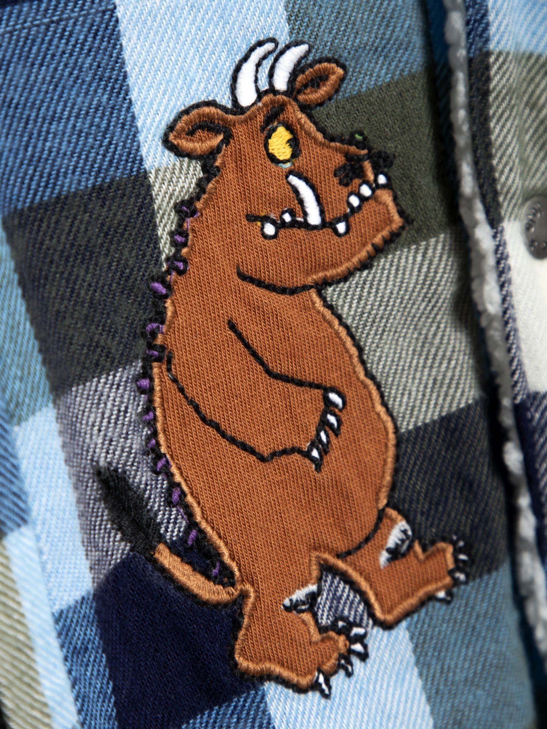 Natural The Gruffalo Check Hooded Shacket - Image 4 of 7