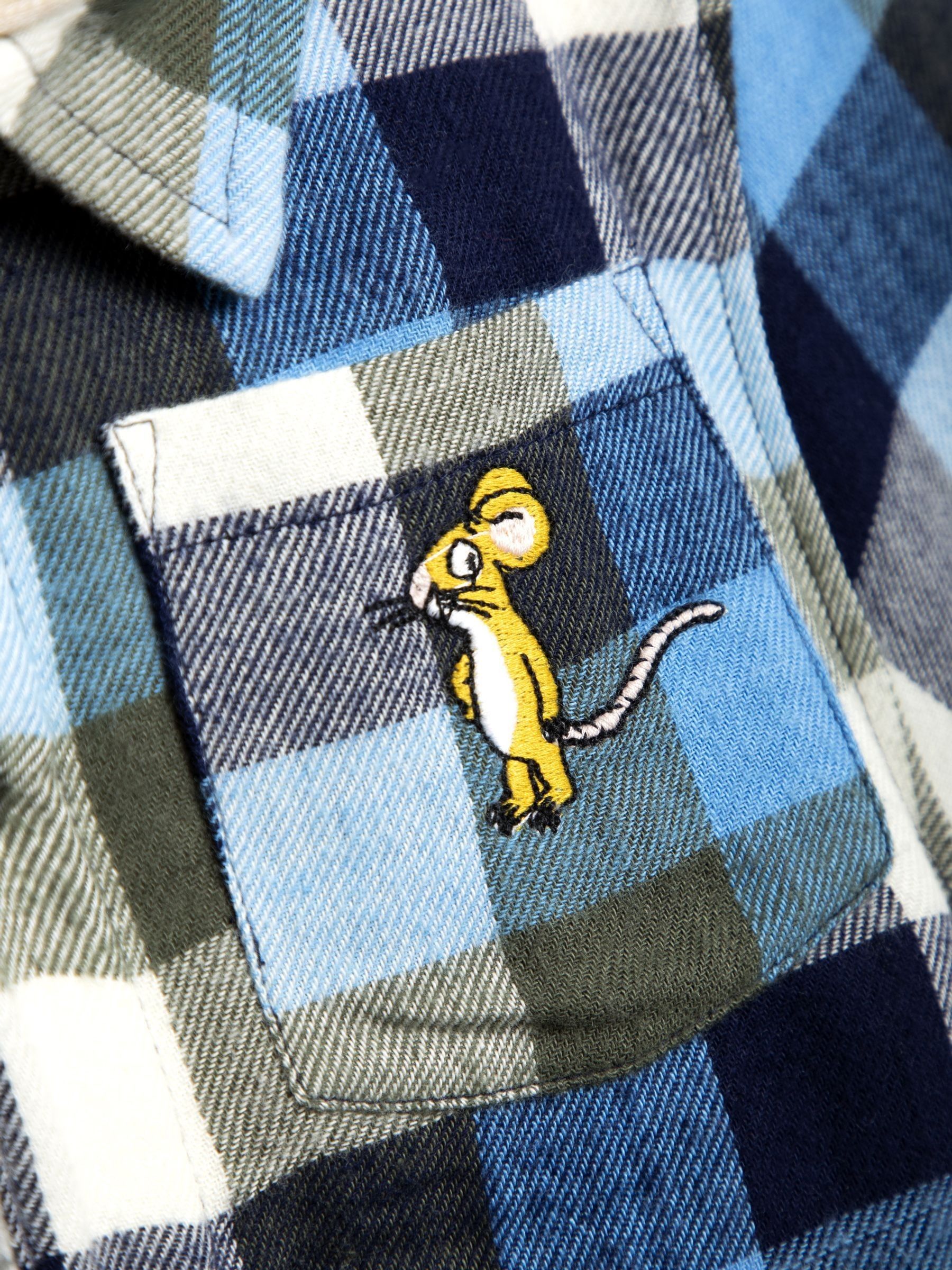 Natural The Gruffalo Check Hooded Shacket - Image 5 of 7