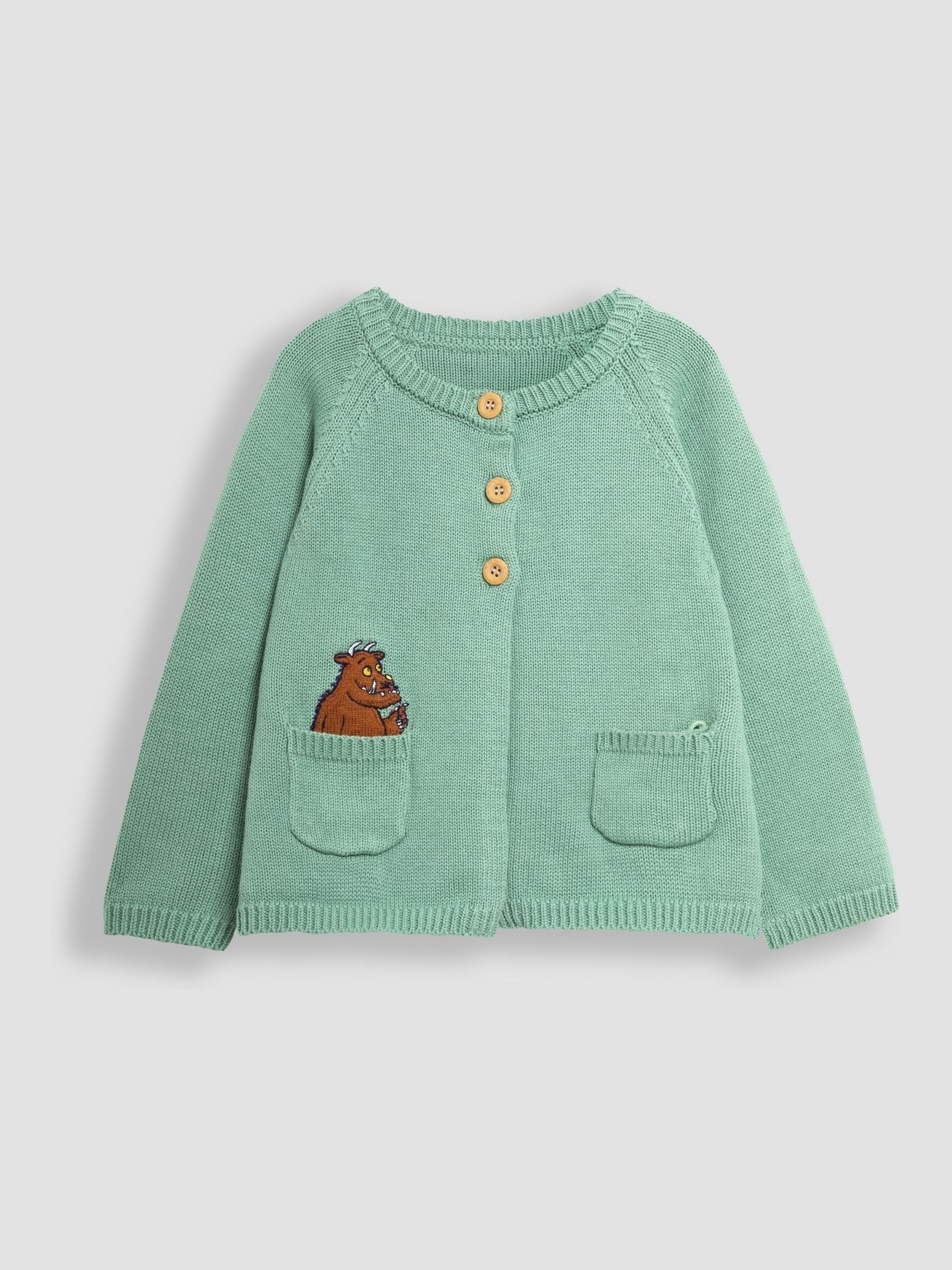 Green The Gruffalo Pocket Cardigan - Image 9 of 10