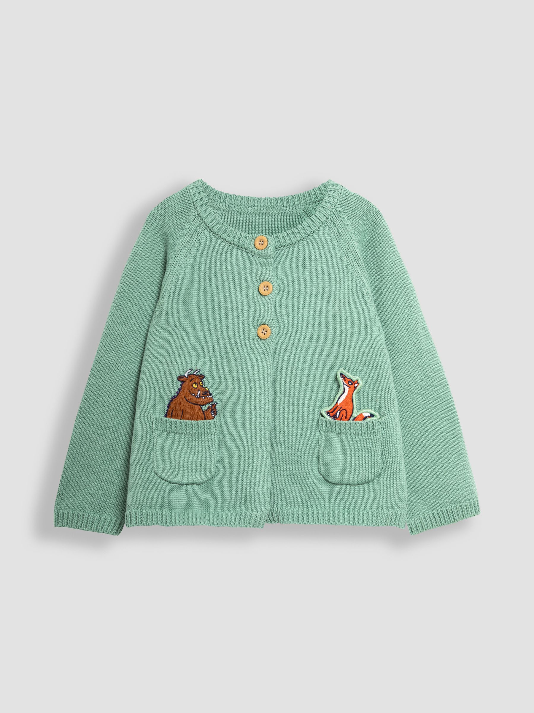 Green The Gruffalo Pocket Cardigan - Image 2 of 5