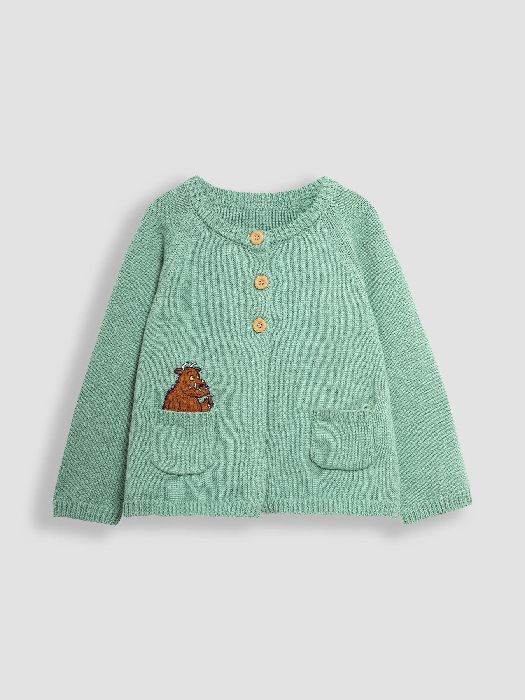 Green The Gruffalo Pocket Cardigan - Image 4 of 5