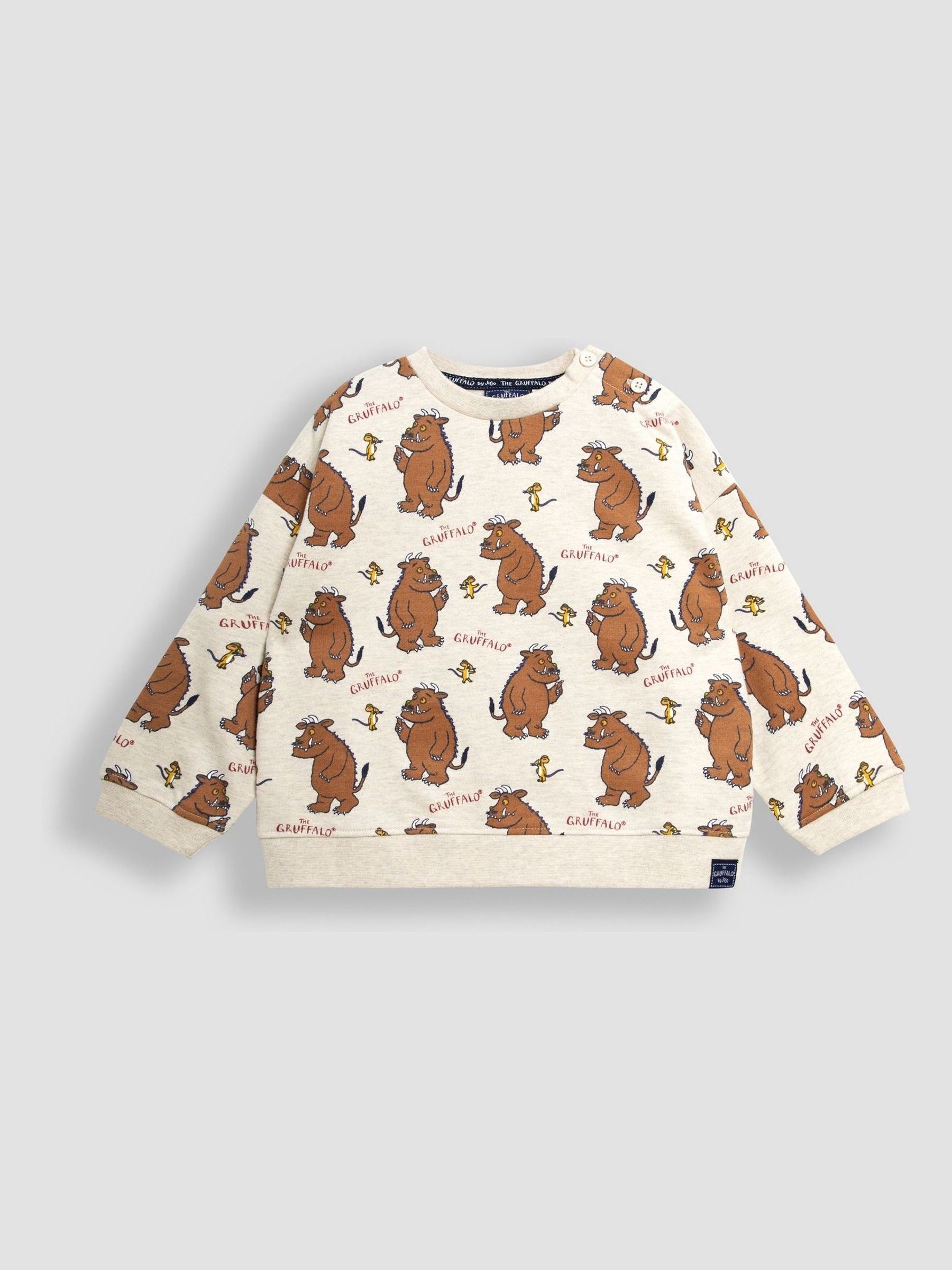 Natural Gruffalo Print Sweatshirt and Joggers Set - Image 2 of 6