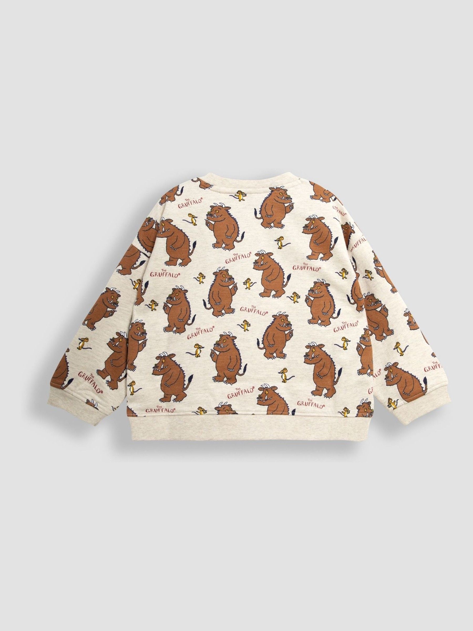 Natural Gruffalo Print Sweatshirt and Joggers Set - Image 3 of 6