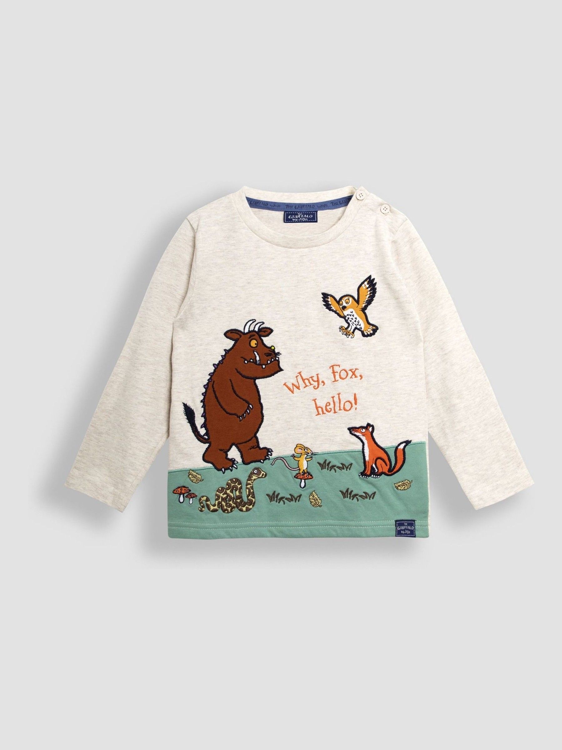 Natural The Gruffalo Appliqué Top - Image 1 of 5