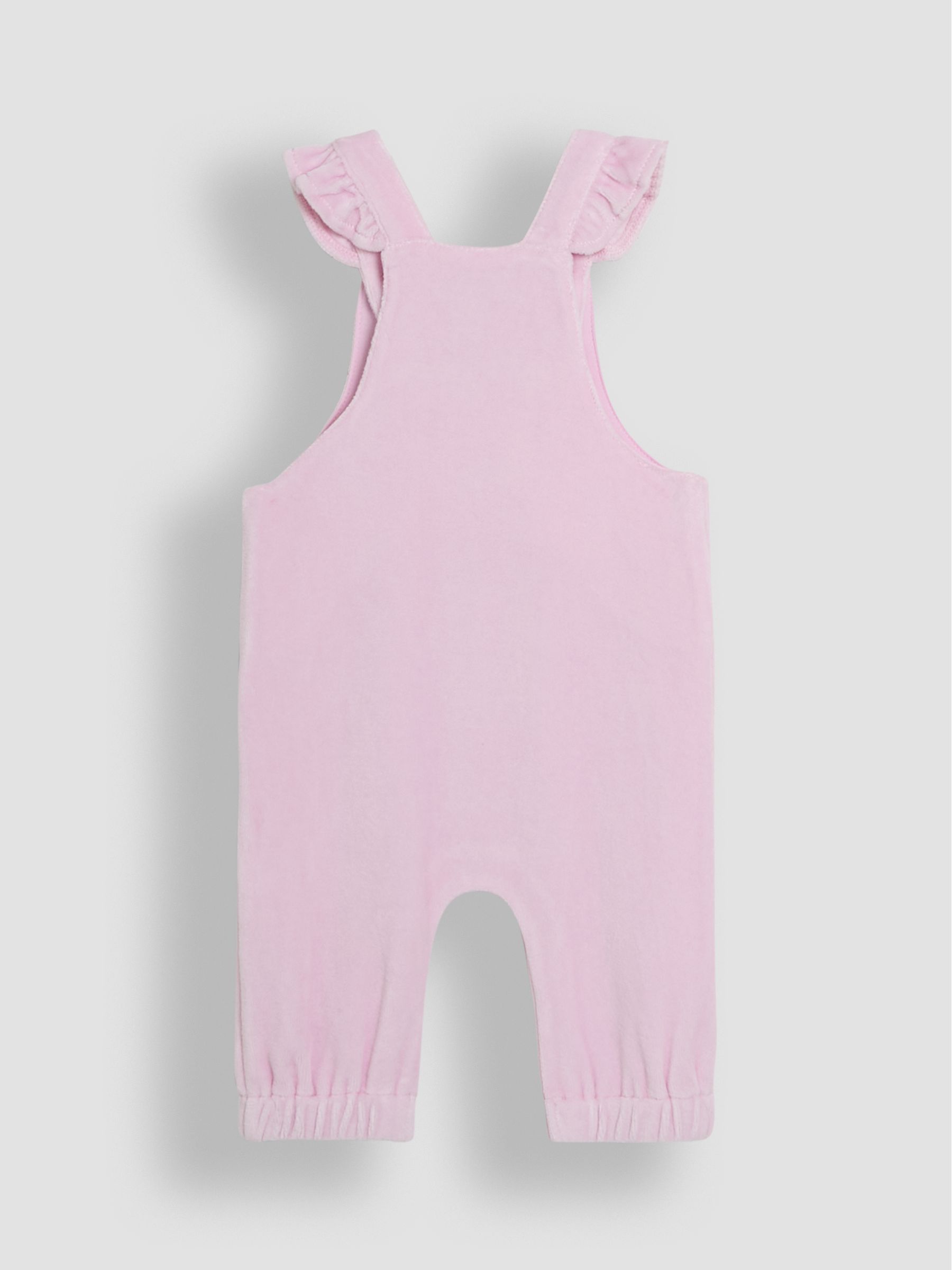 Pink Peter Rabbit Appliqué Velour Dungarees and Body Set - Image 5 of 8