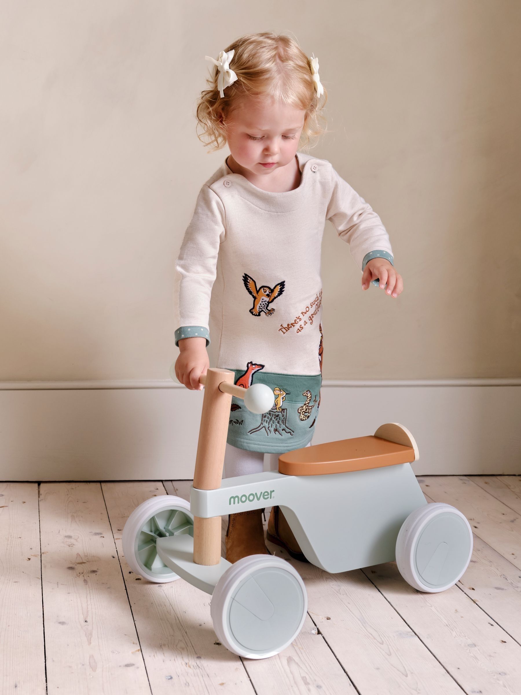 Natural The Gruffalo Appliqué A-Line Dress - Image 2 of 5