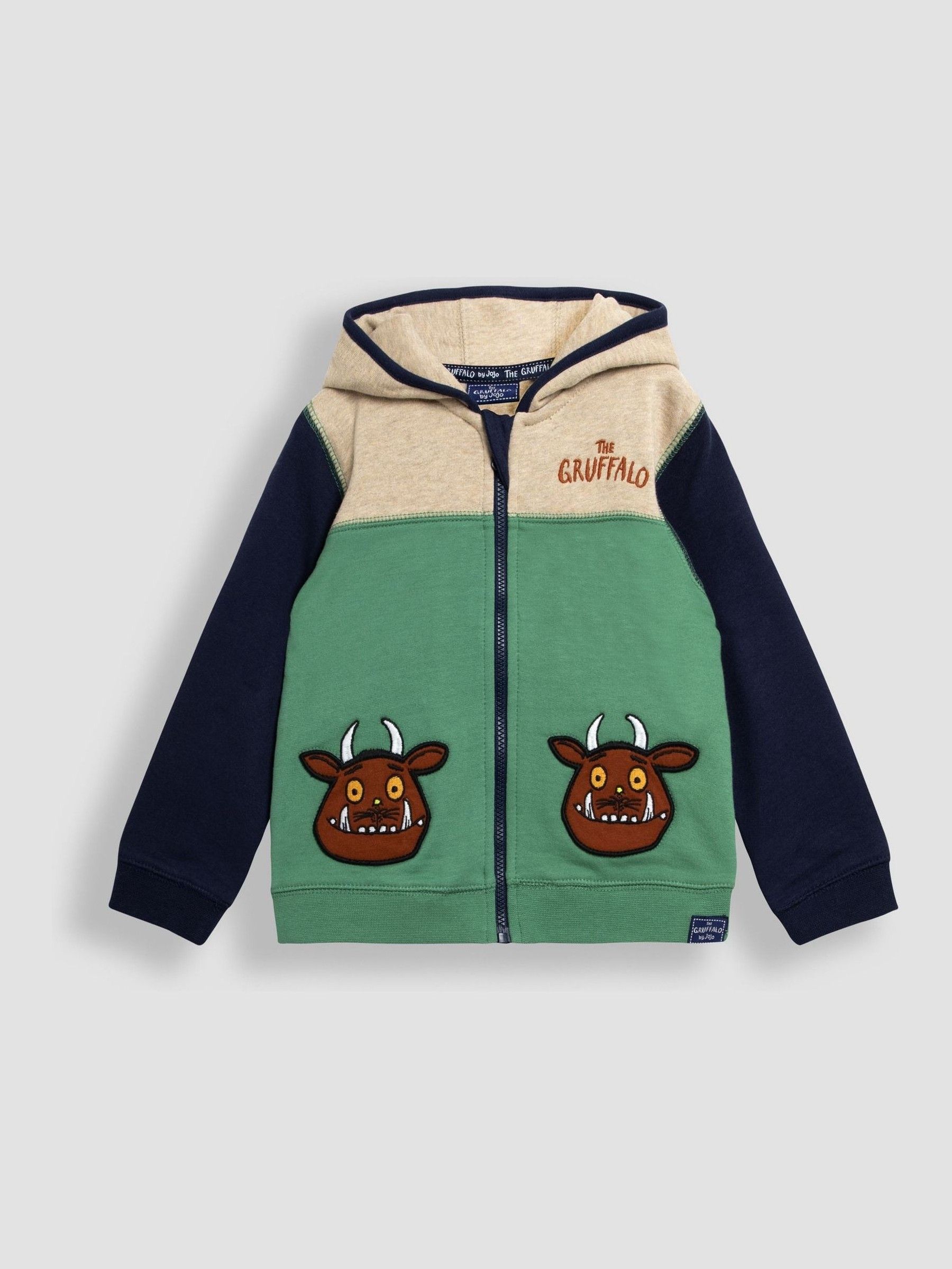 Navy The Gruffalo Appliqué Jersey Hoodie - Image 1 of 3