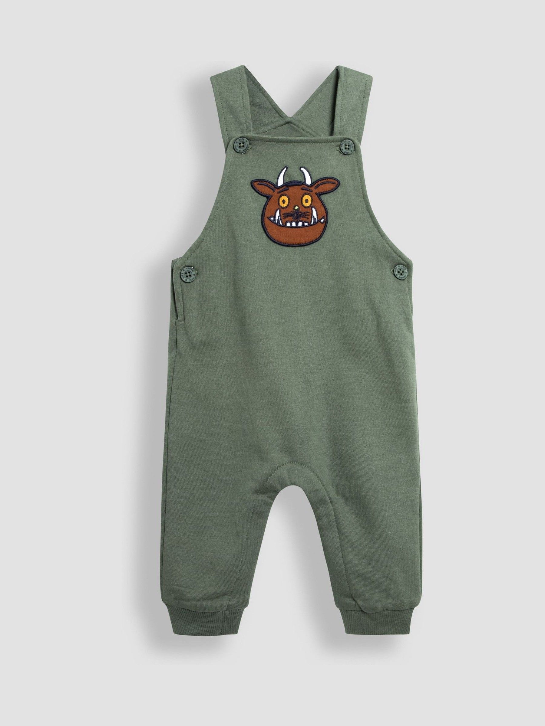 Green The Gruffalo Appliqué Dungarees and Top Set - Image 2 of 5