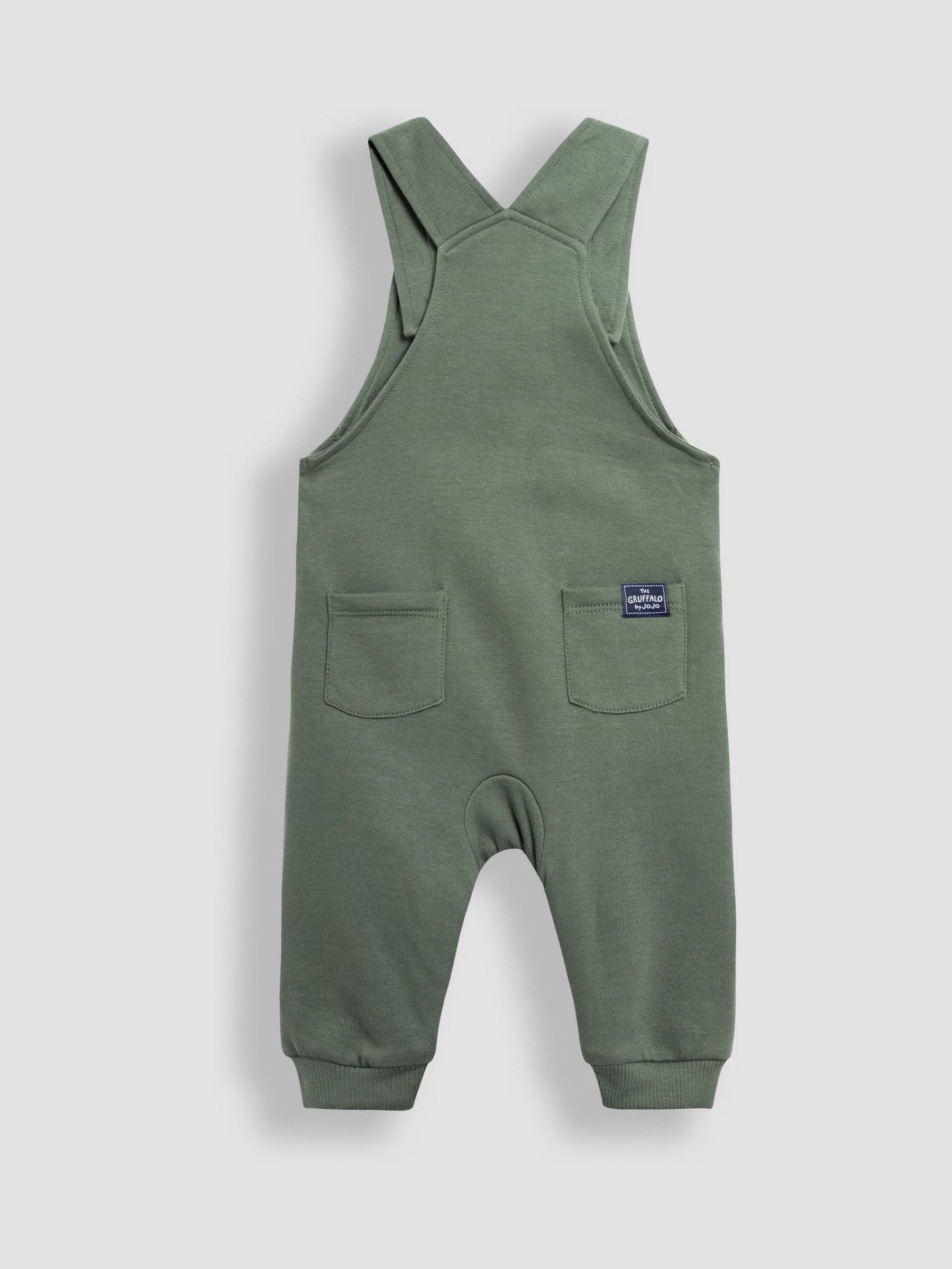 Green The Gruffalo Appliqué Dungarees and Top Set - Image 3 of 5
