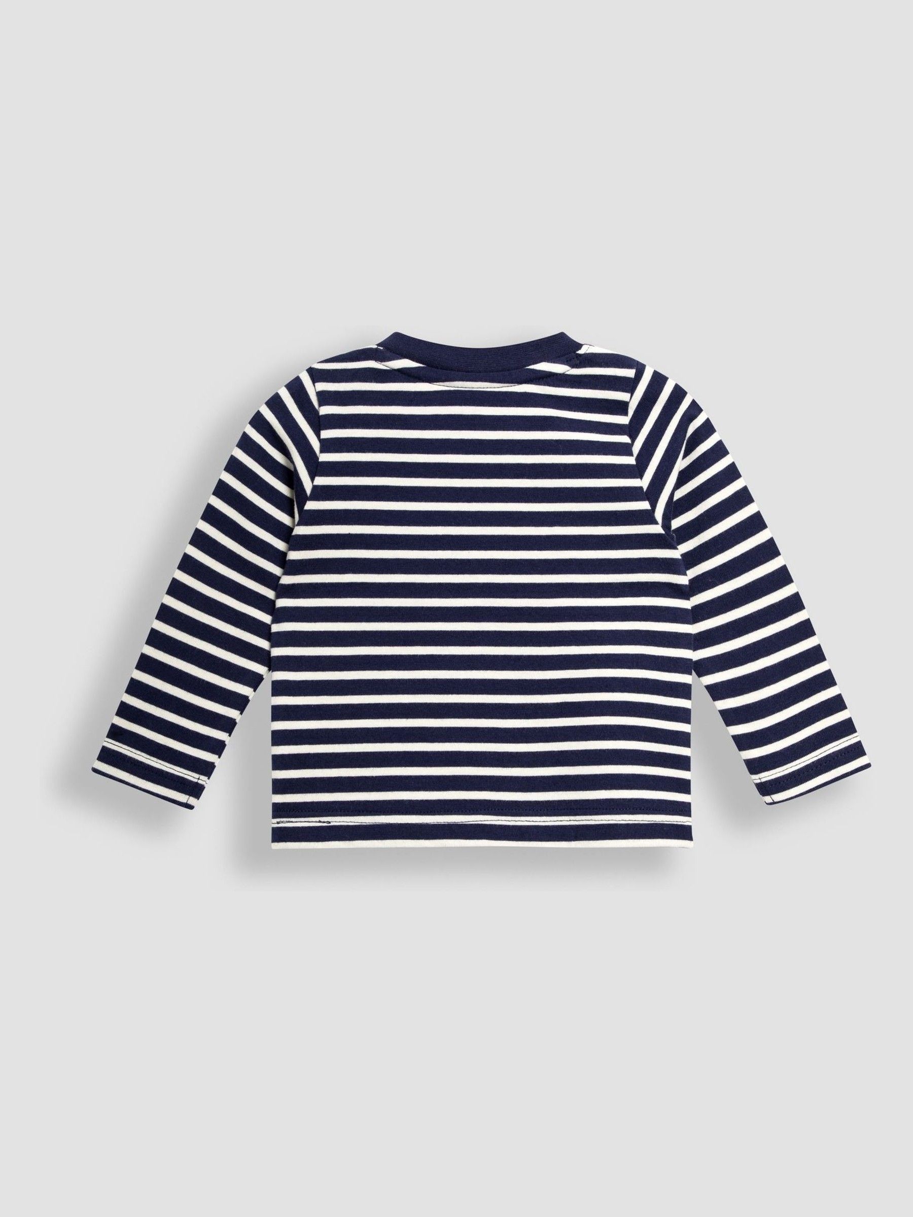 Neutral The Gruffalo Printed Dungarees and Stripe Top Set - Image 5 of 5