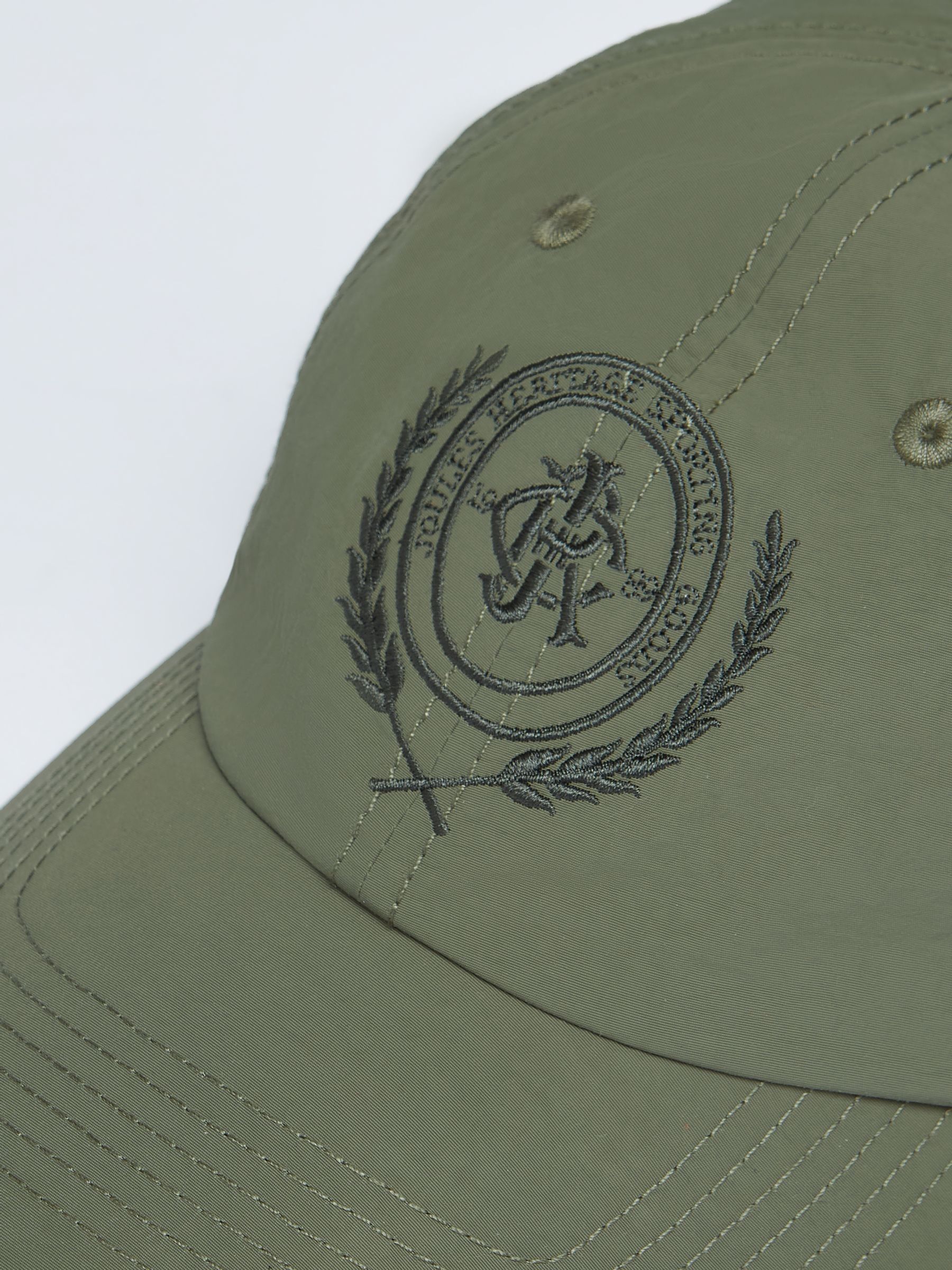 Daley Khaki Green Nylon Cap - Image 5 of 6