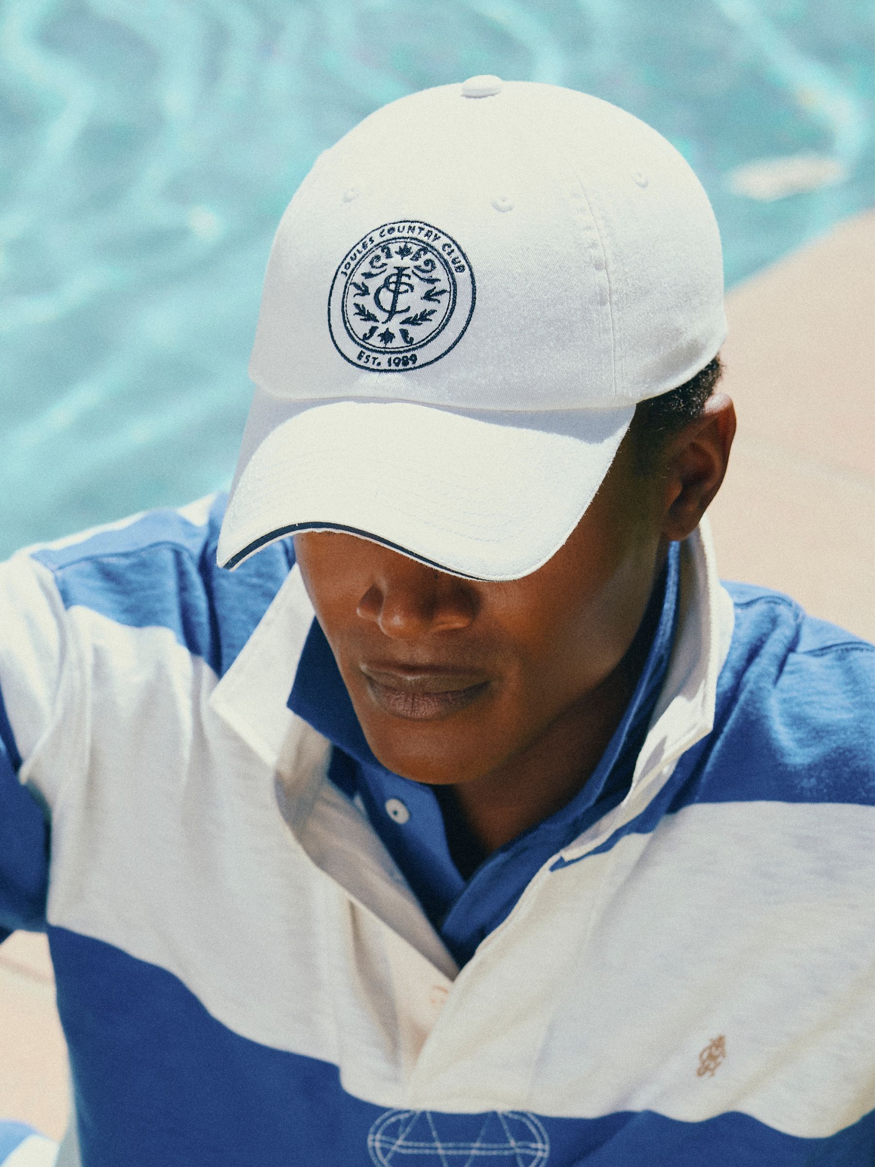Daley White Cap - Image 1 of 3