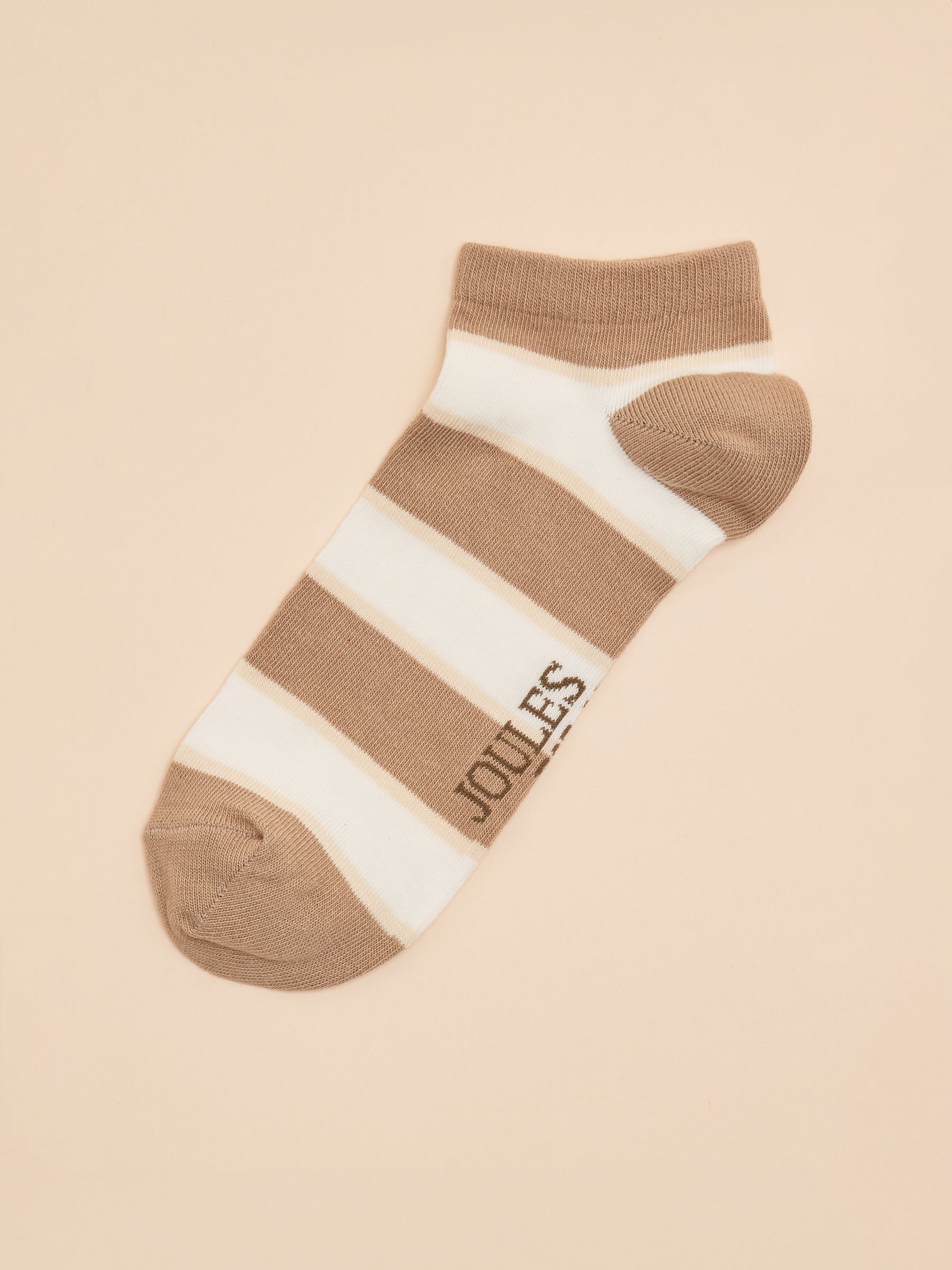 Men's Rilla Natural Pack of Two Trainer Socks - Image 4 of 5
