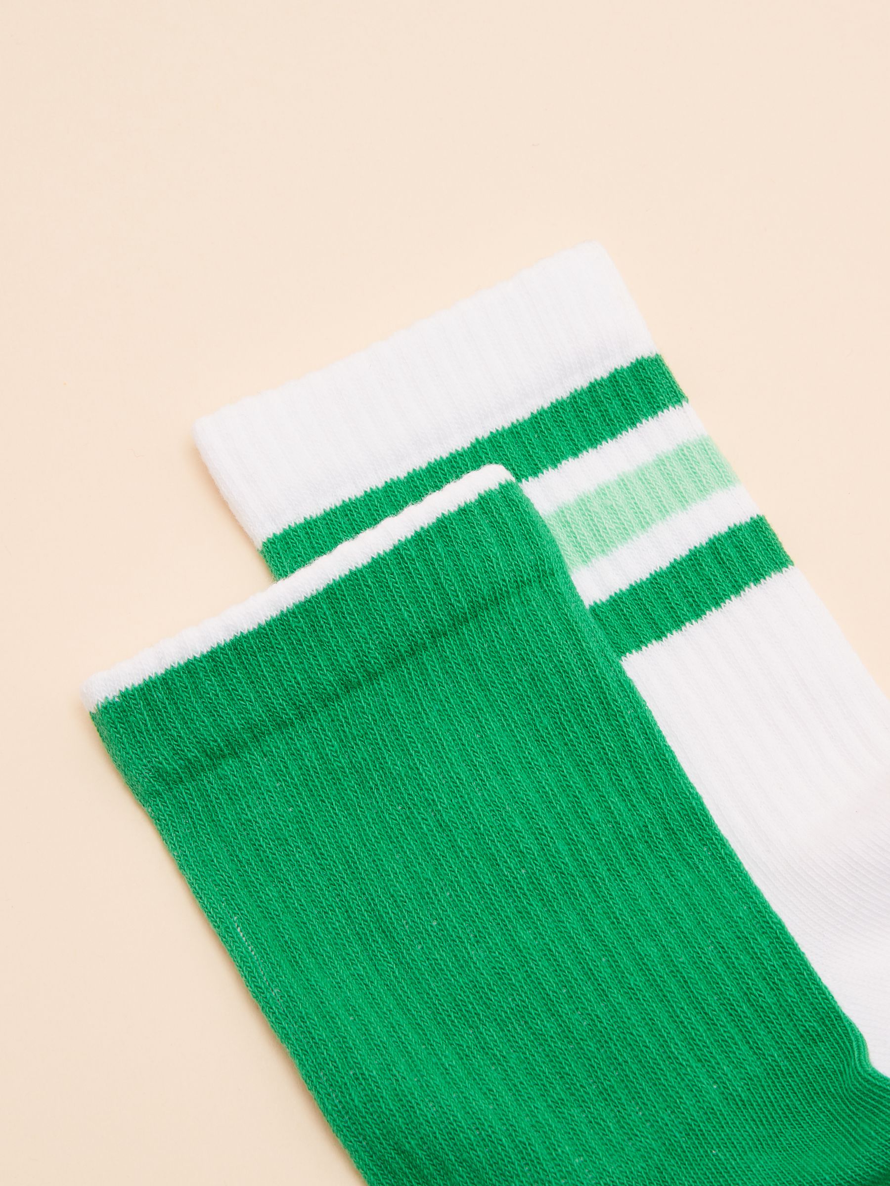 Men's Volley Green Pack of Two Tennis Socks - Image 2 of 5