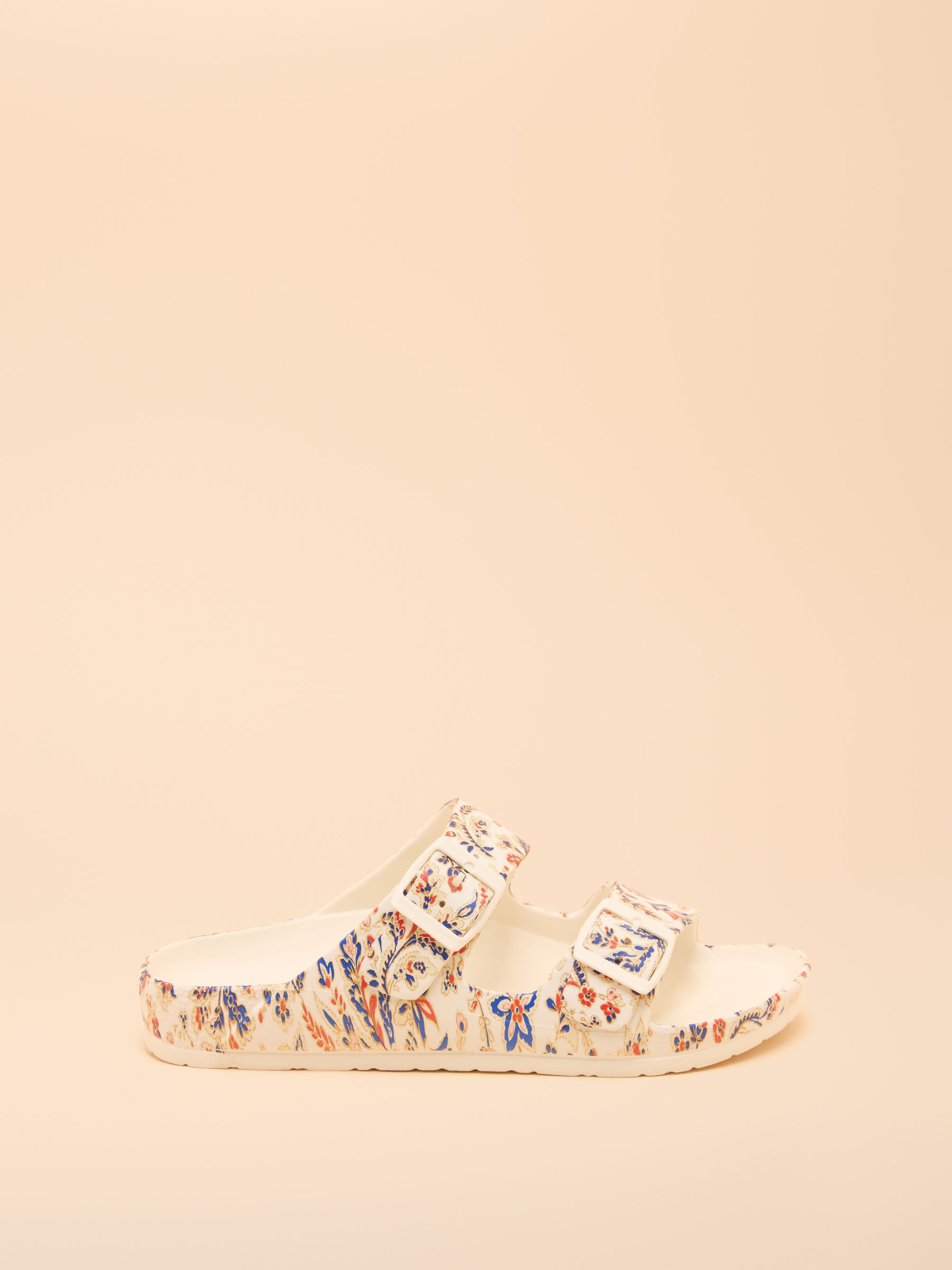 Sunseeker Multi/White Printed EVA Sliders - Image 1 of 5