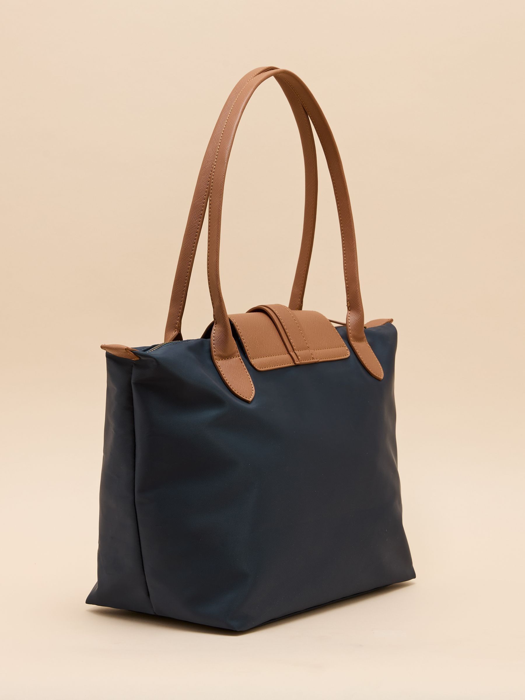 Edie Navy Shopper Bag - Image 5 of 7