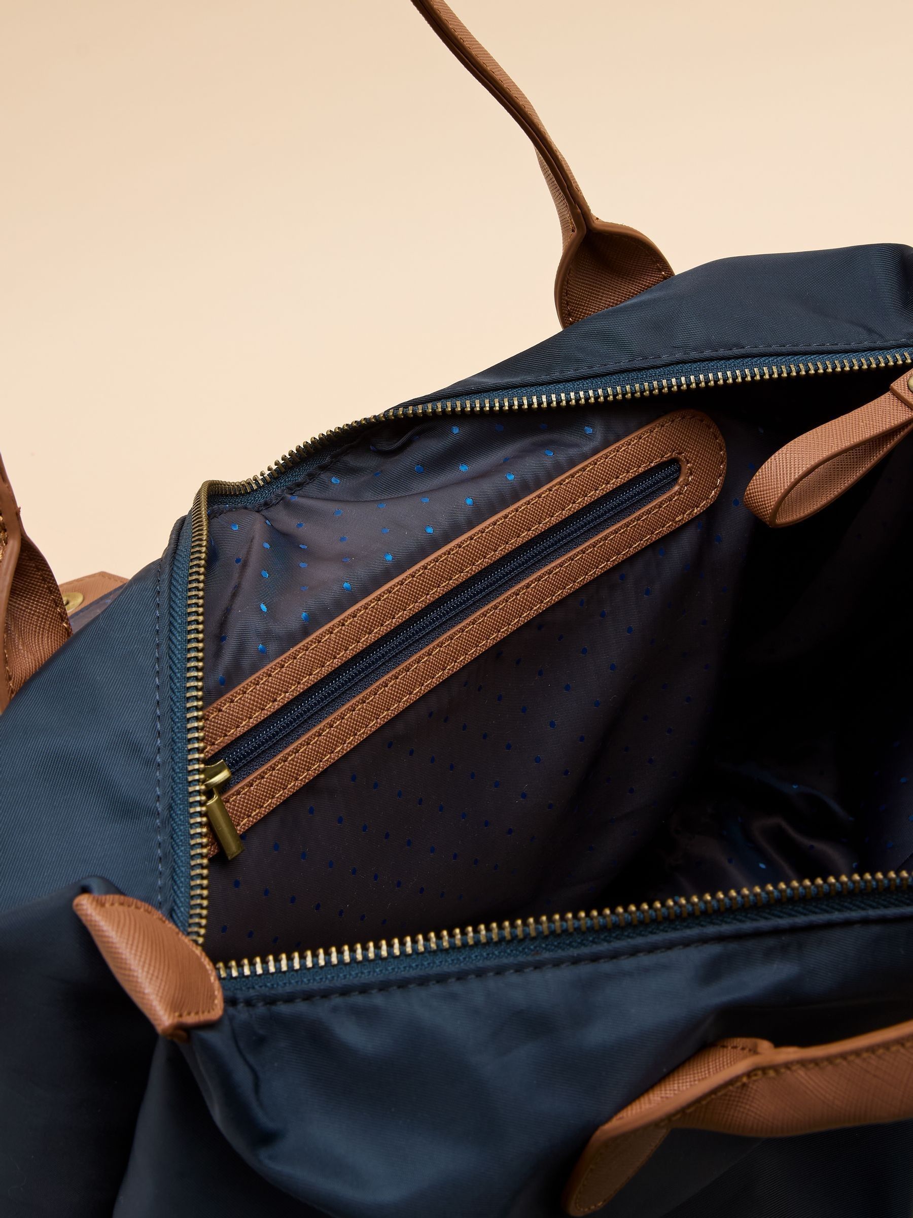Edie Navy Shopper Bag - Image 7 of 7