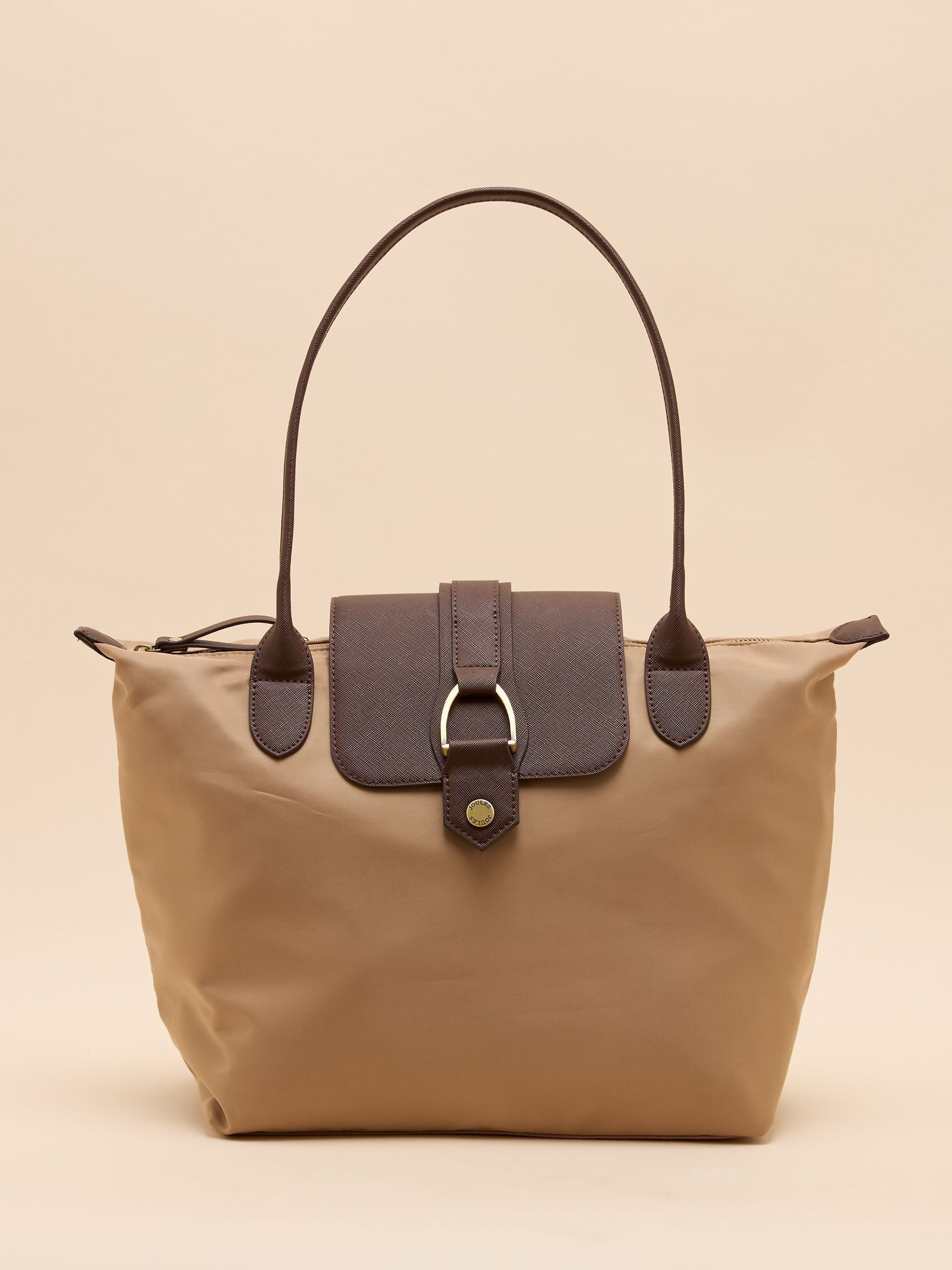 Edie Neutral Shopper Bag - Image 1 of 7