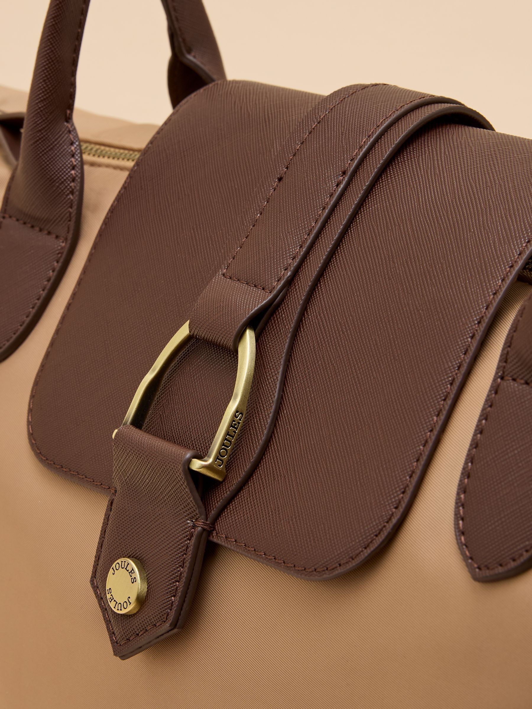 Edie Neutral Shopper Bag - Image 6 of 7