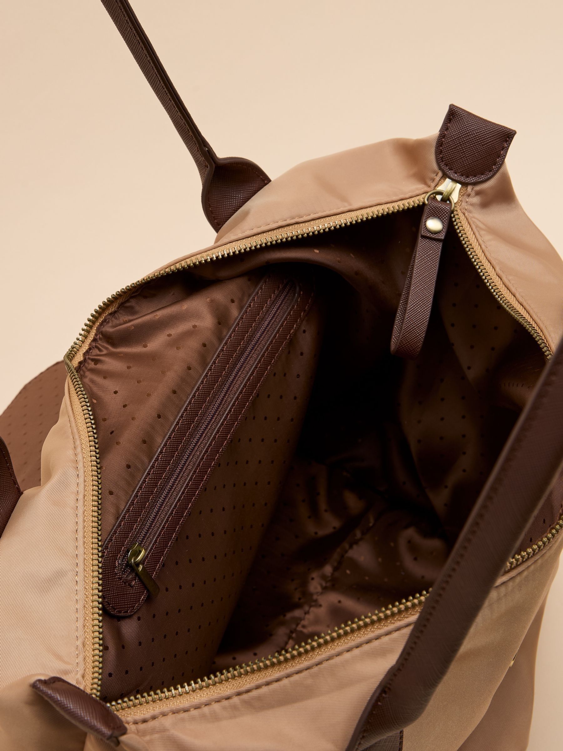 Edie Neutral Shopper Bag - Image 7 of 7
