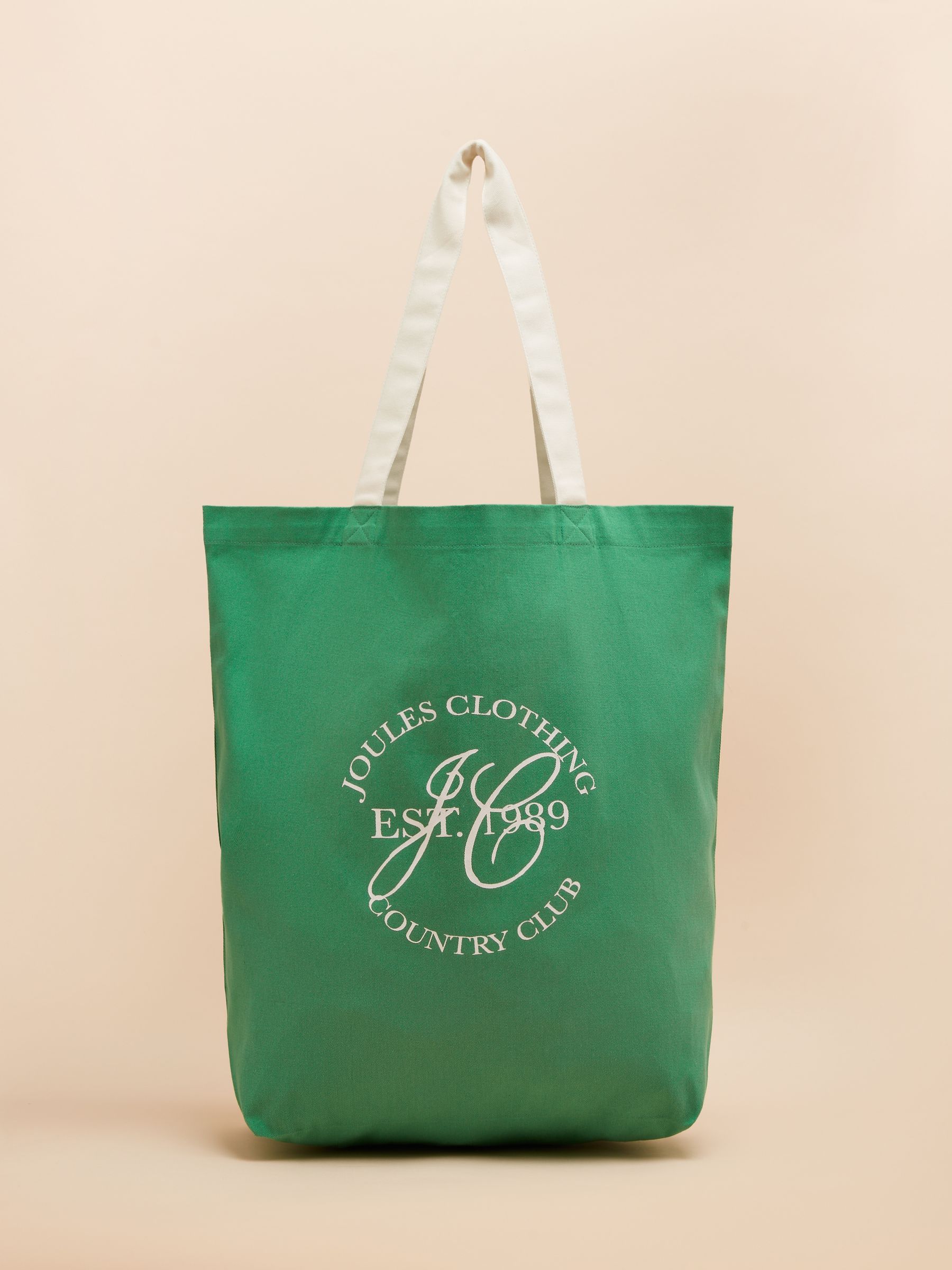 Courtside Green Tote Bag | Joules