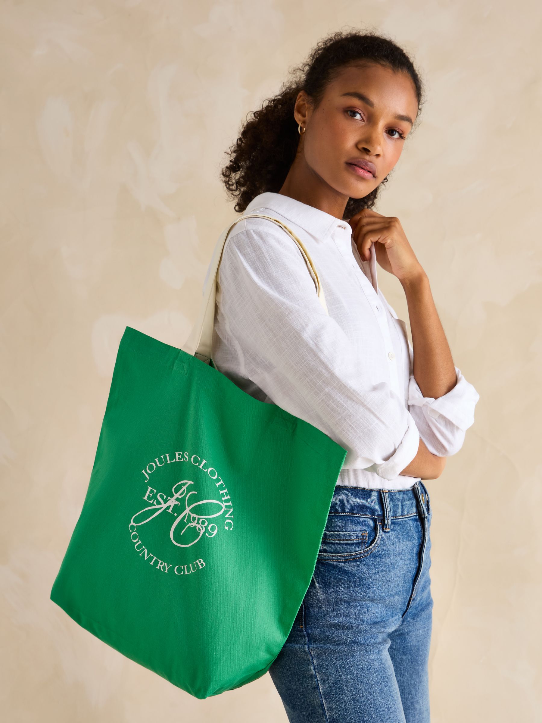 Courtside Green Tote Bag - Image 2 of 7