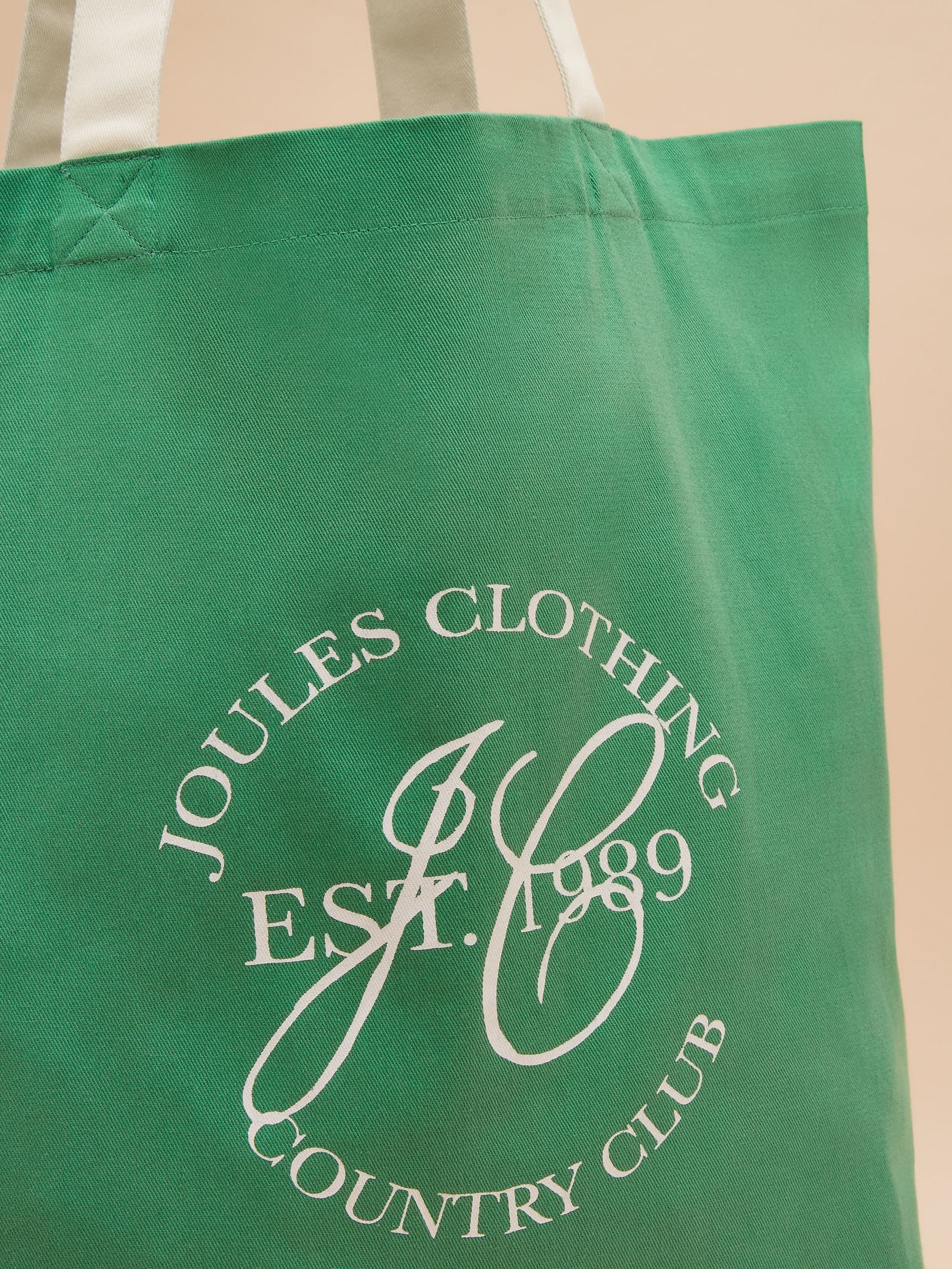 Courtside Green Tote Bag - Image 6 of 7